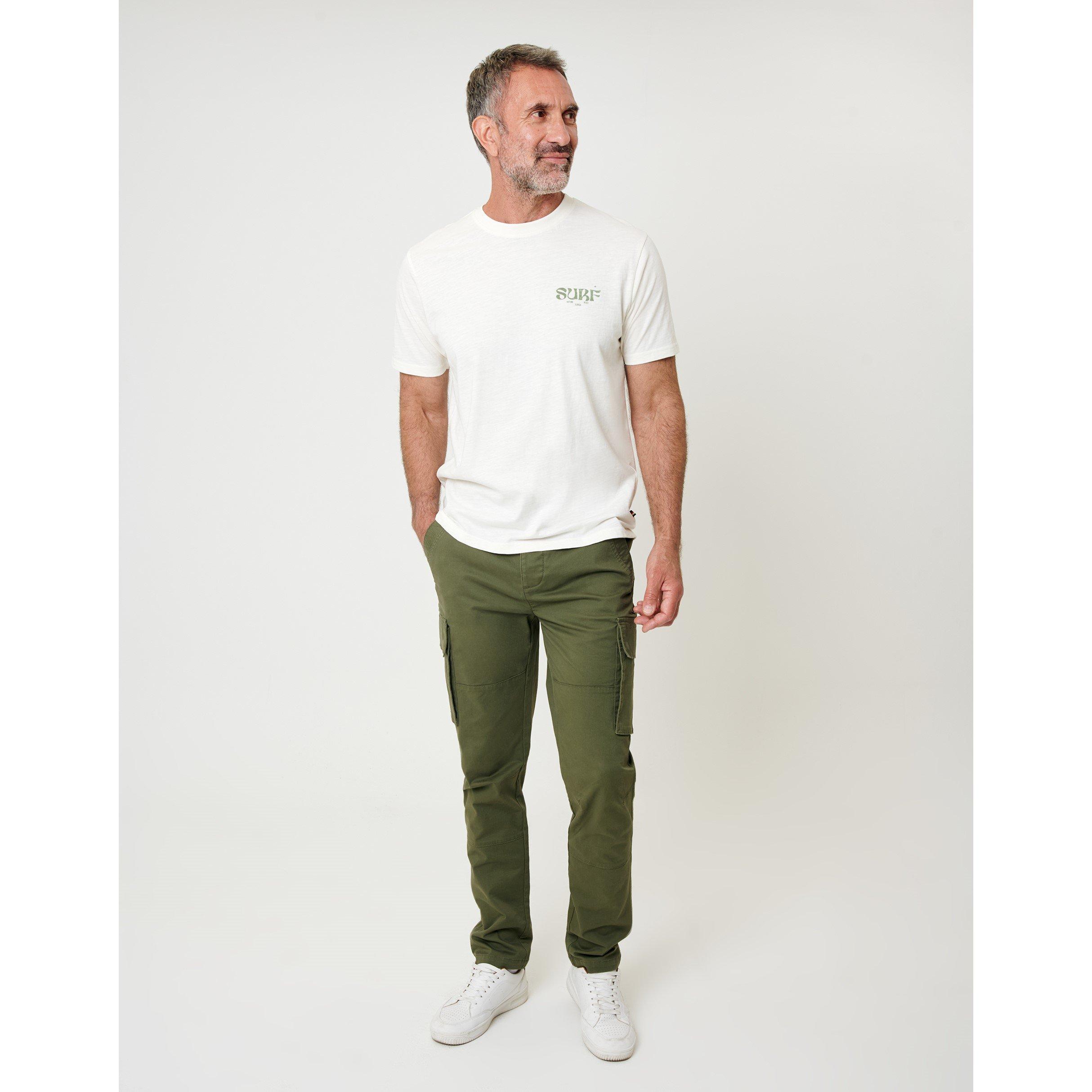 Vasket khaki - Saltwell - Men's Cargo Trousers - 2