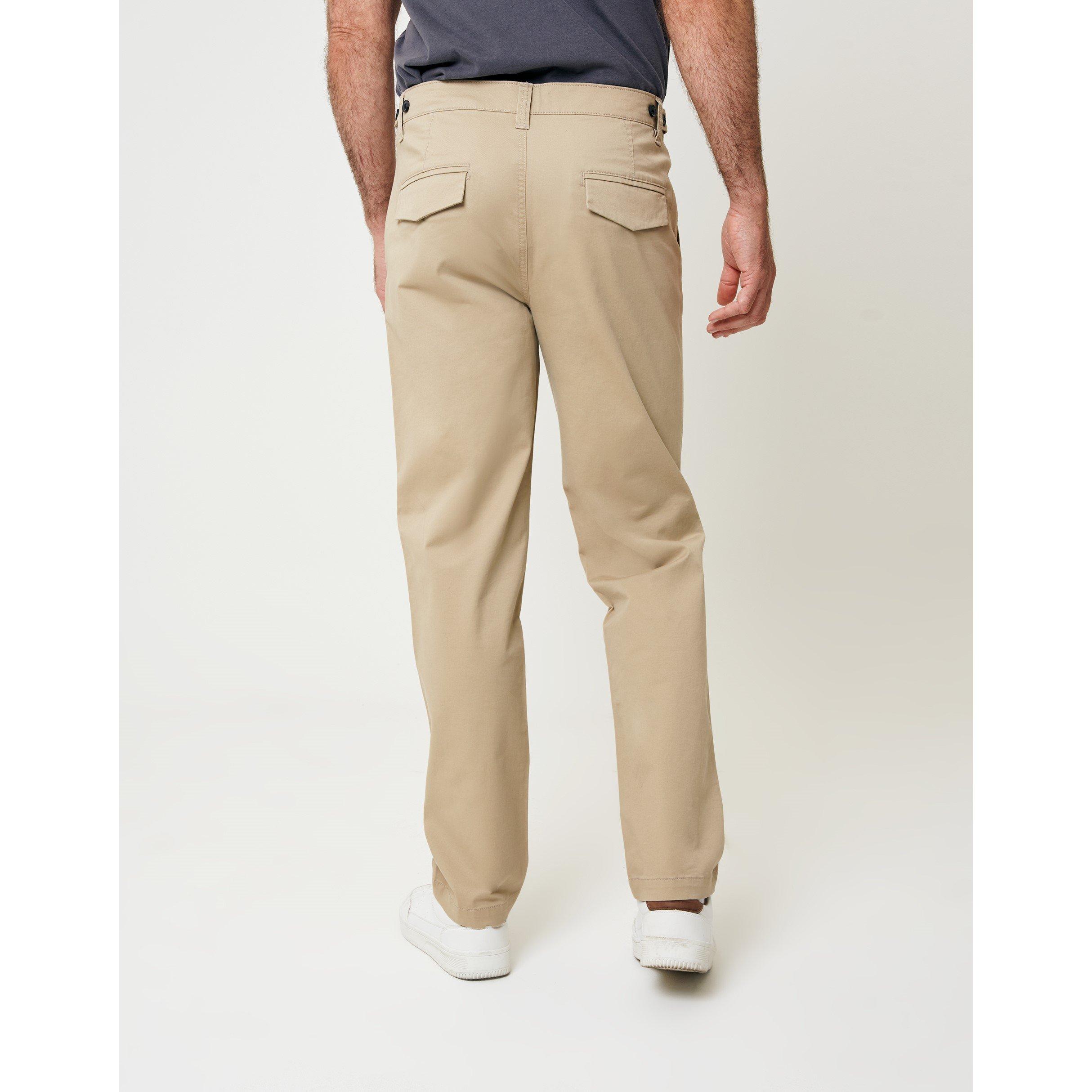 Stone - Saltwell - Saltwel Chino Straight Leg Trouser - 3