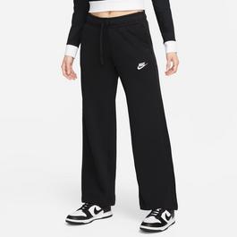 Nike Sportswear Club Fleece Womens Mid Rise Wide Leg Sweatpants