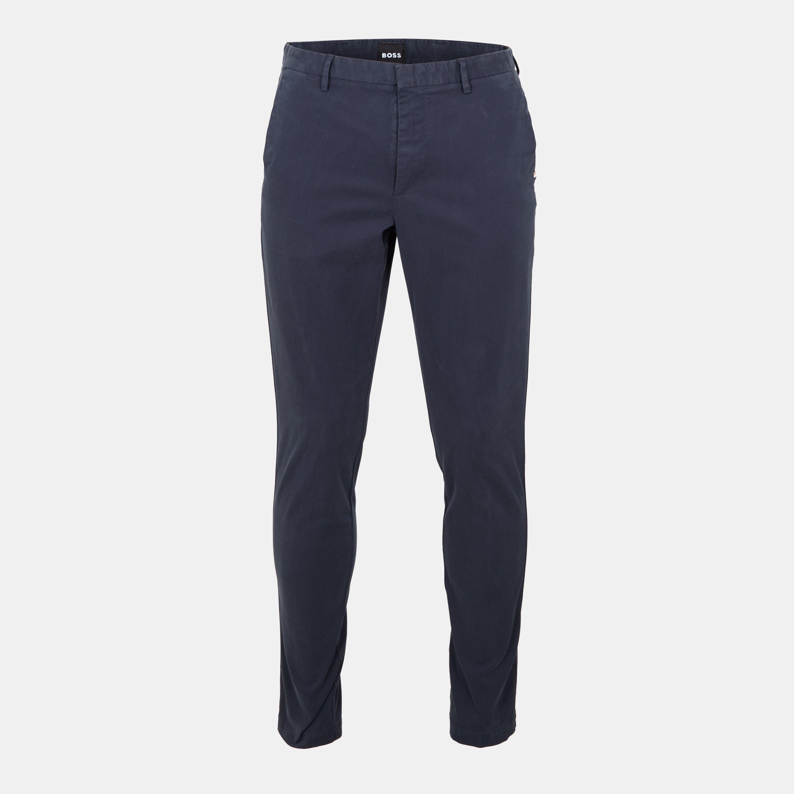 Boss Men's Kaito3 Straight Leg Trousers - Dark Blue - 28W R