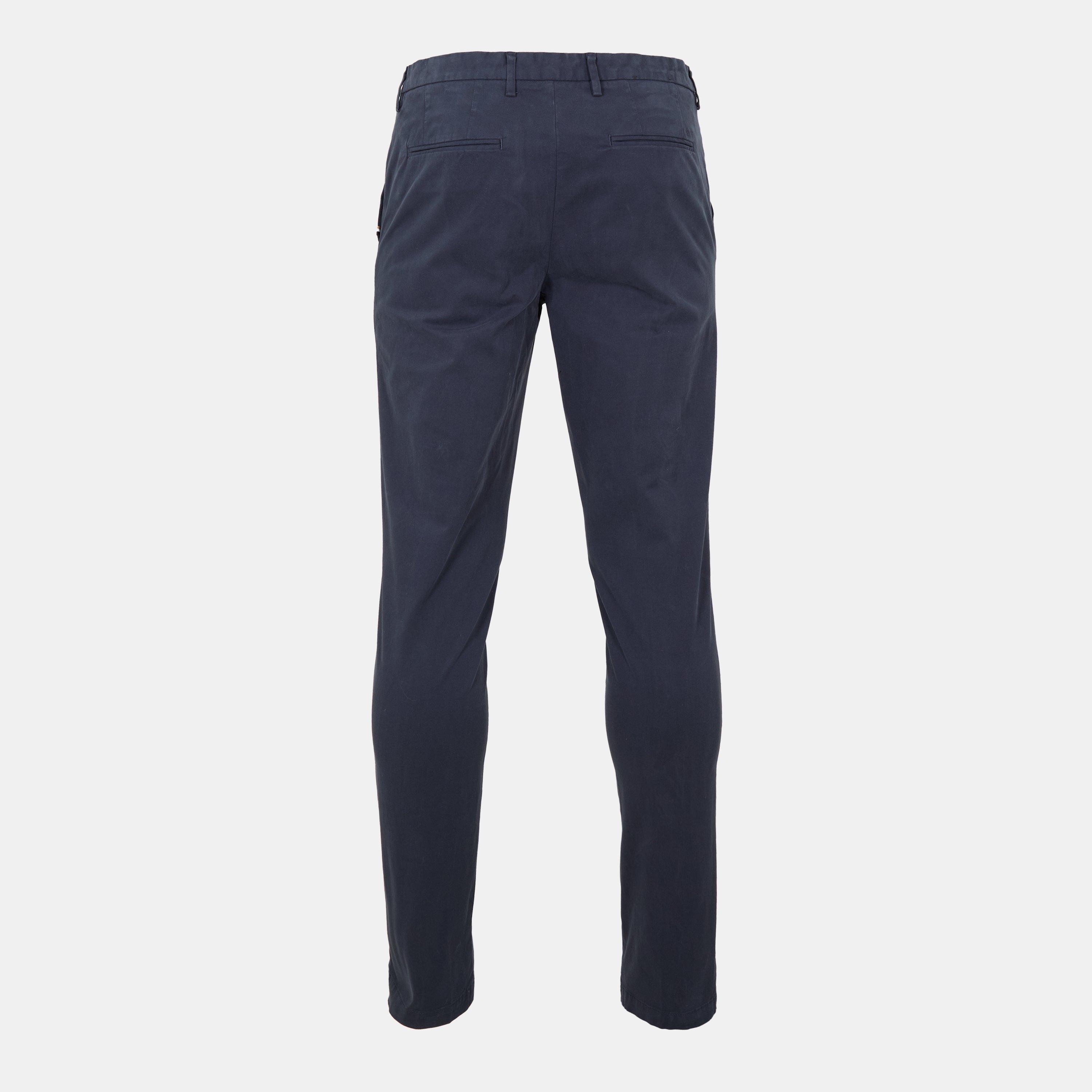 Dark Blue - Boss - Men's Kaito3 Straight Leg Trousers - 2