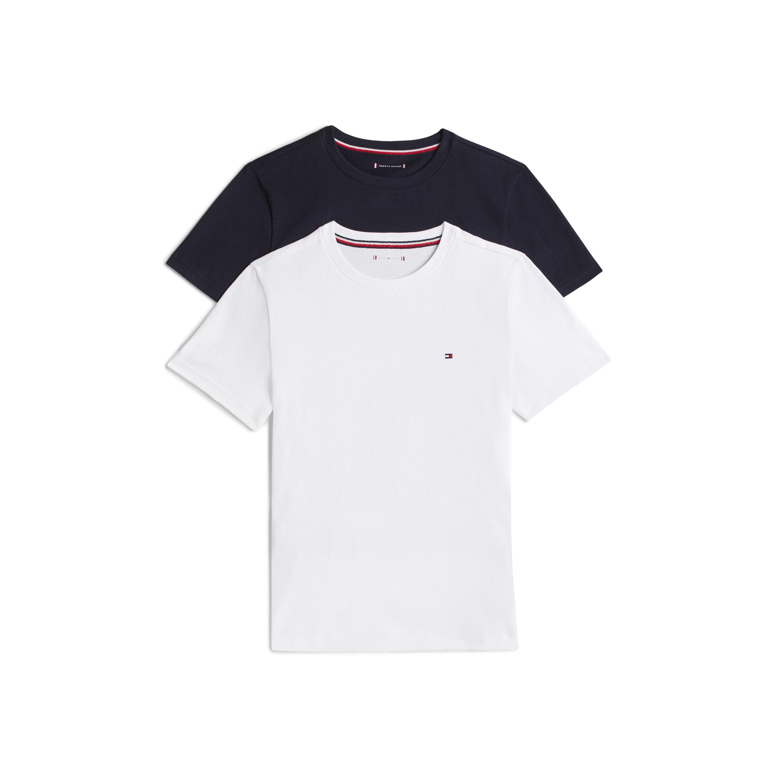 Navy/White 0S0 - Tommy Hilfiger - 2 Pk Ss Tee - 1