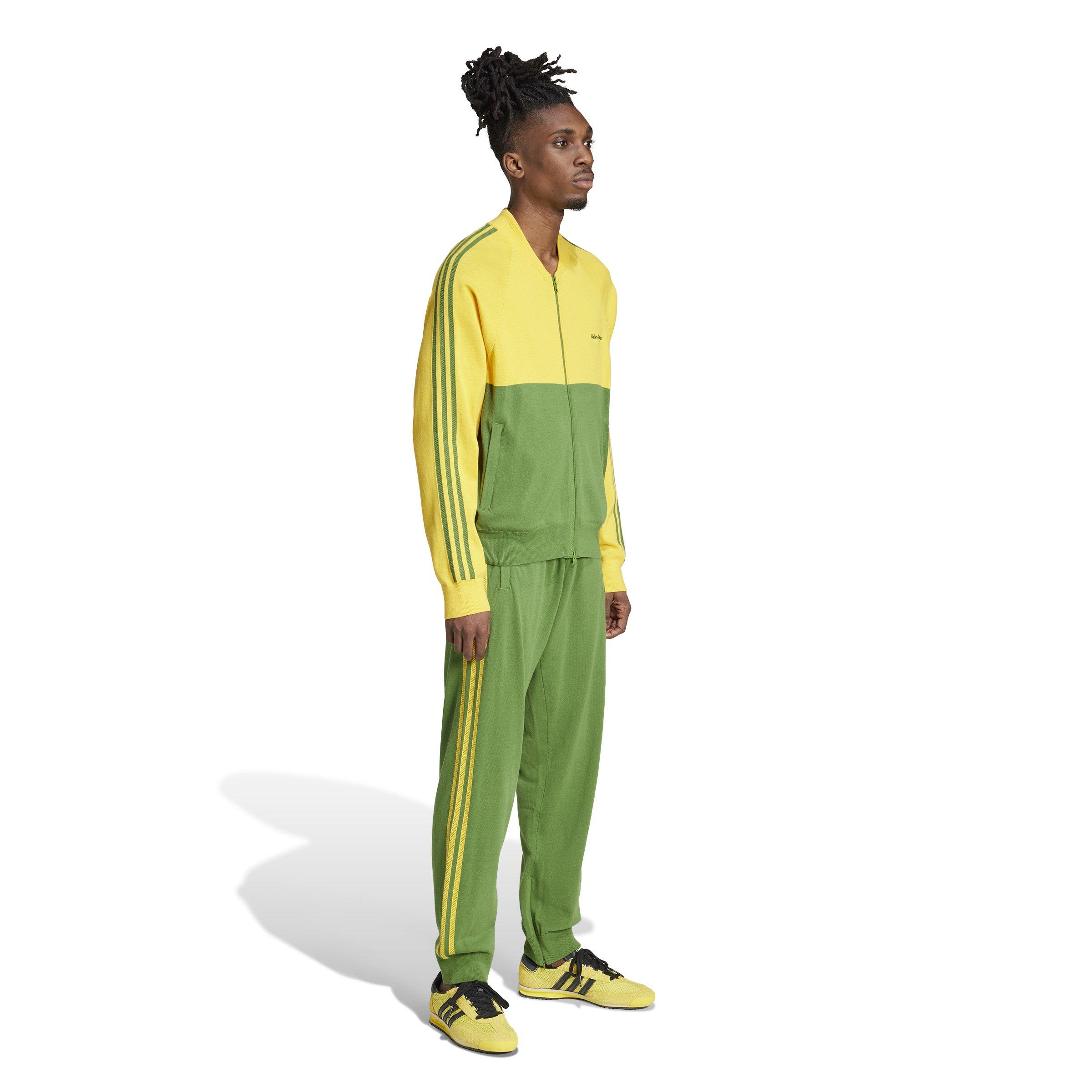 Crew Green - adidas Originals - By Wales Bonner New Knit Track Pants - 3