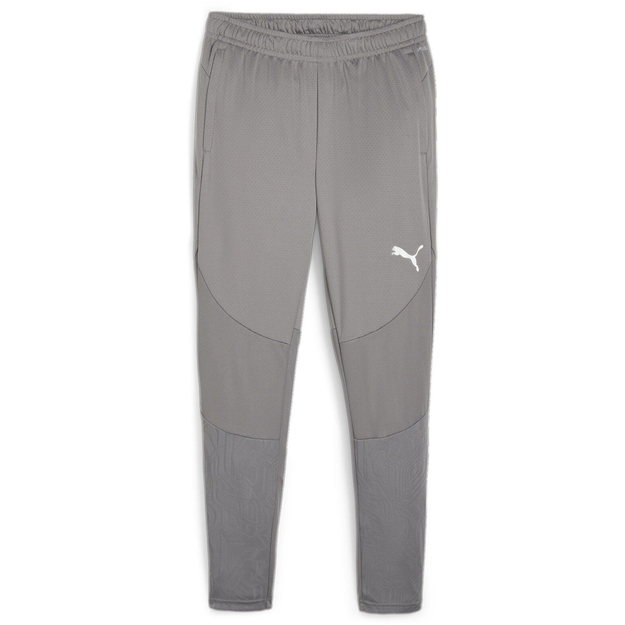 Puma Men's Teamfinal Performance Tracksuit Bottoms - Cast Iron/Silv - 2XL