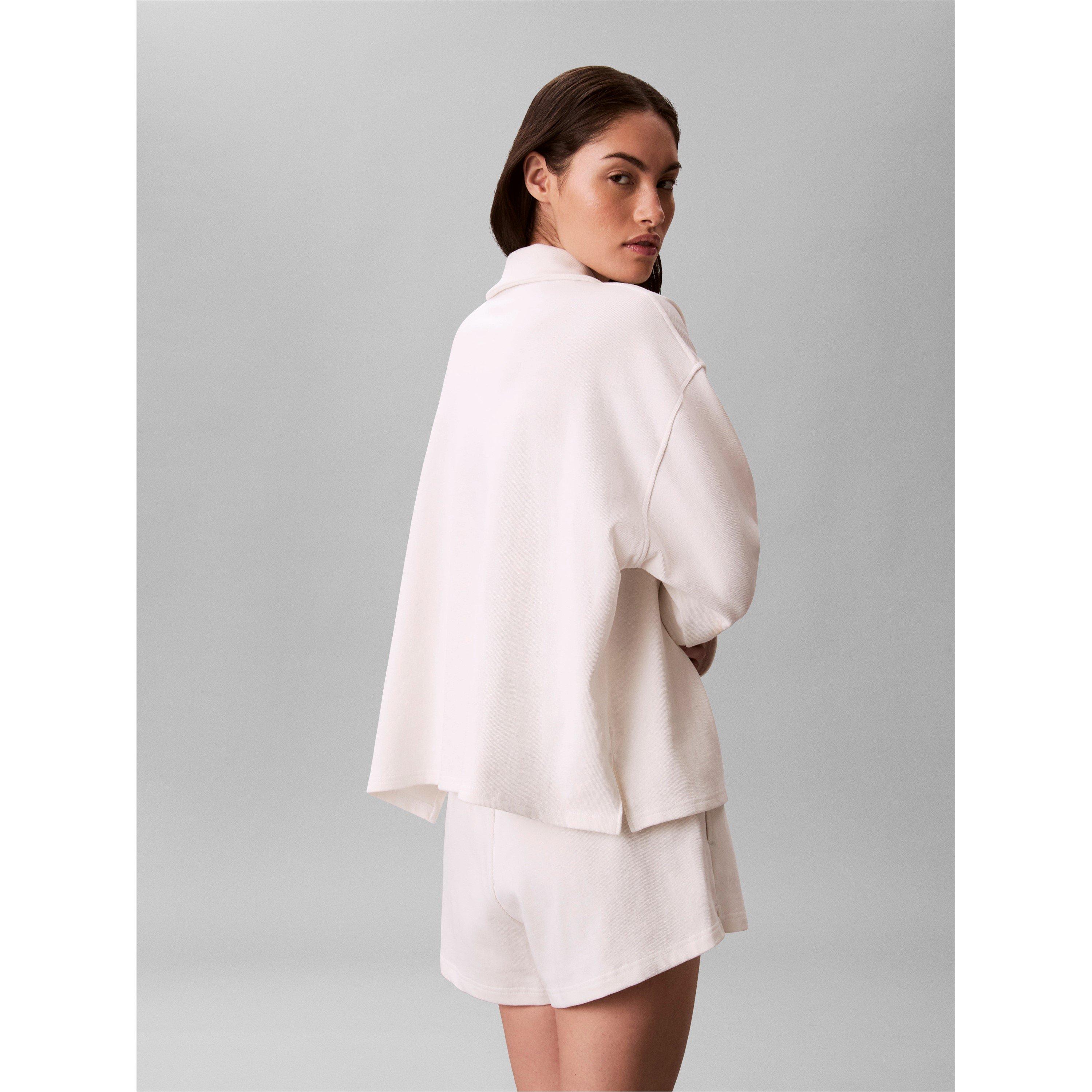 Tofu - Calvin Klein - Women's Long Sleeve Polo Shirt - 3