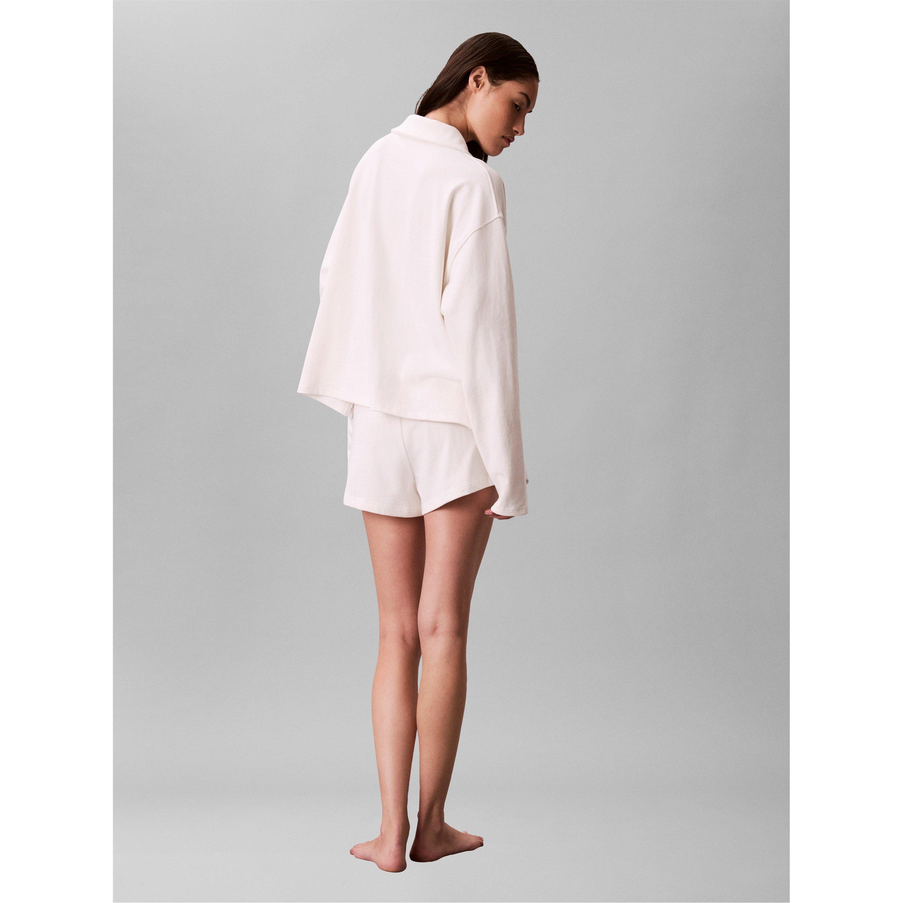 Tofu - Calvin Klein - Women's Long Sleeve Polo Shirt - 6