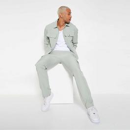 I Saw It First ISAWITFIRST Premium Mens Smart Cargo Trousers