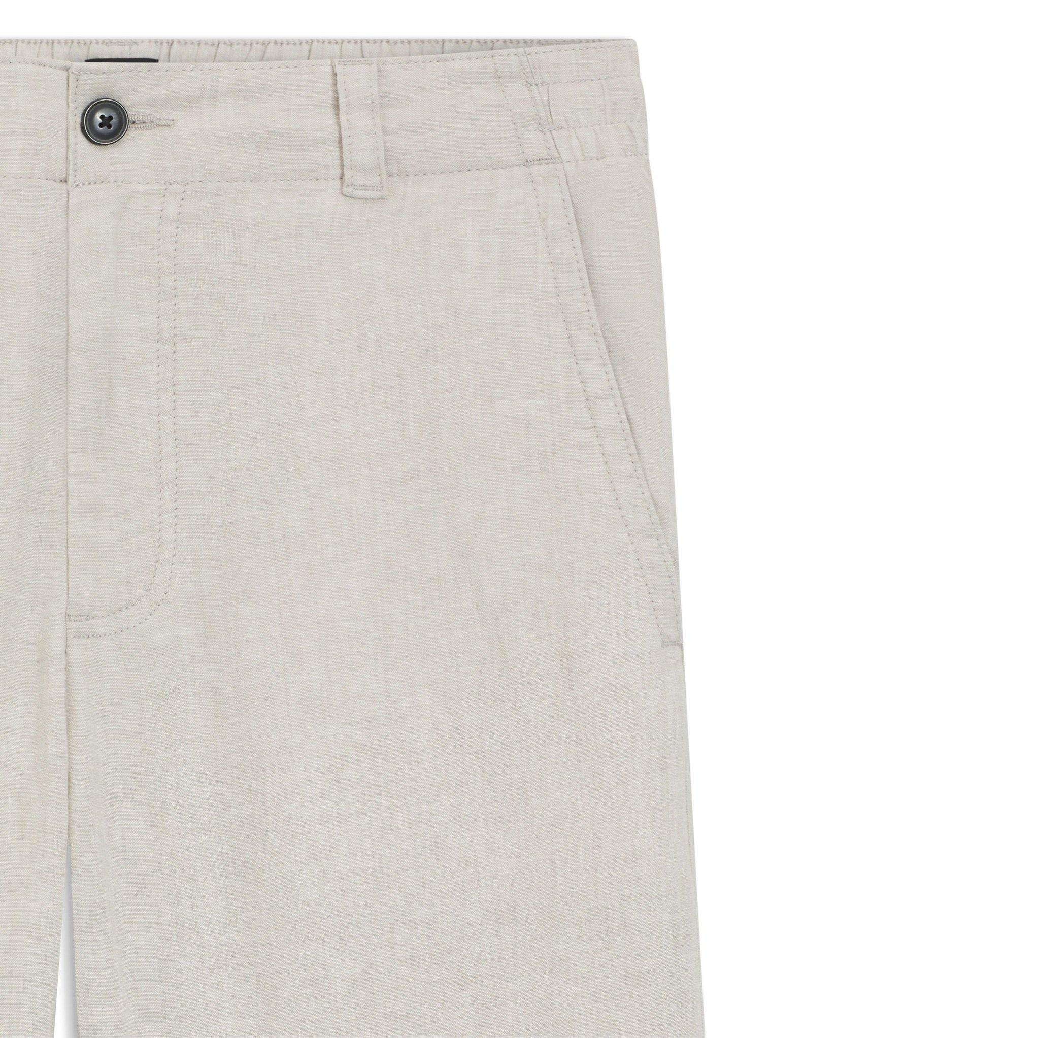 Light Grey 070 - Boss - Men's Straight Leg Trousers - 6