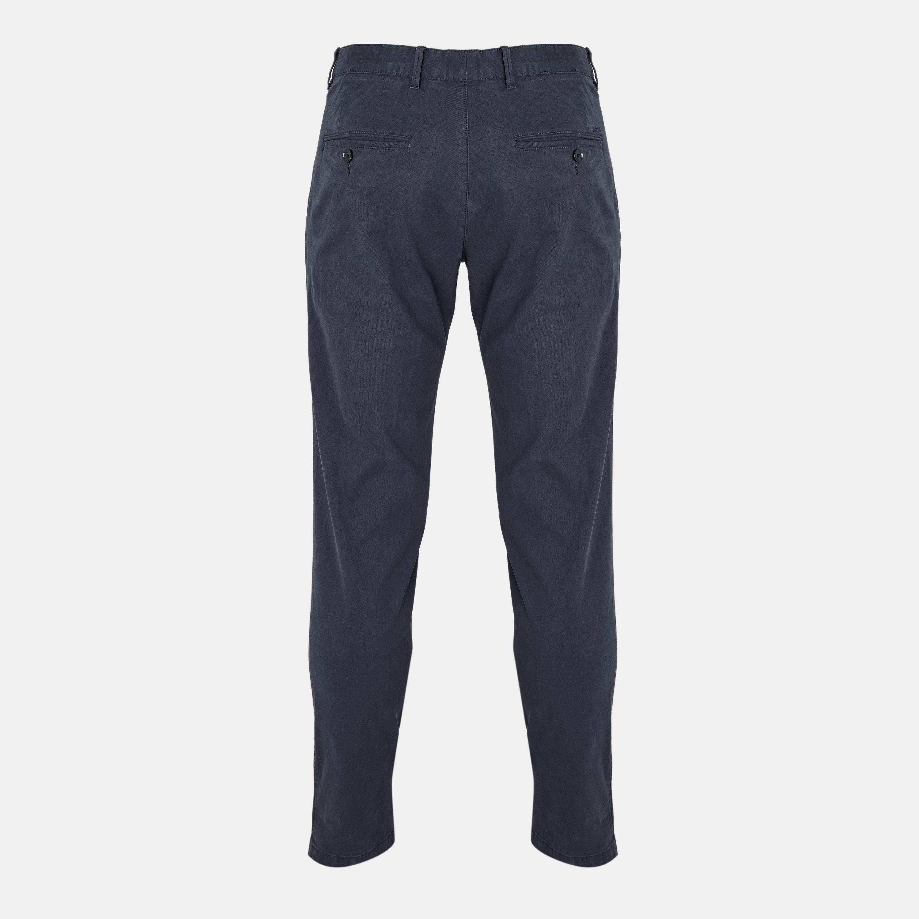 Dark Blue - Boss - Men's Crigan3 Straight Leg Trousers - 2