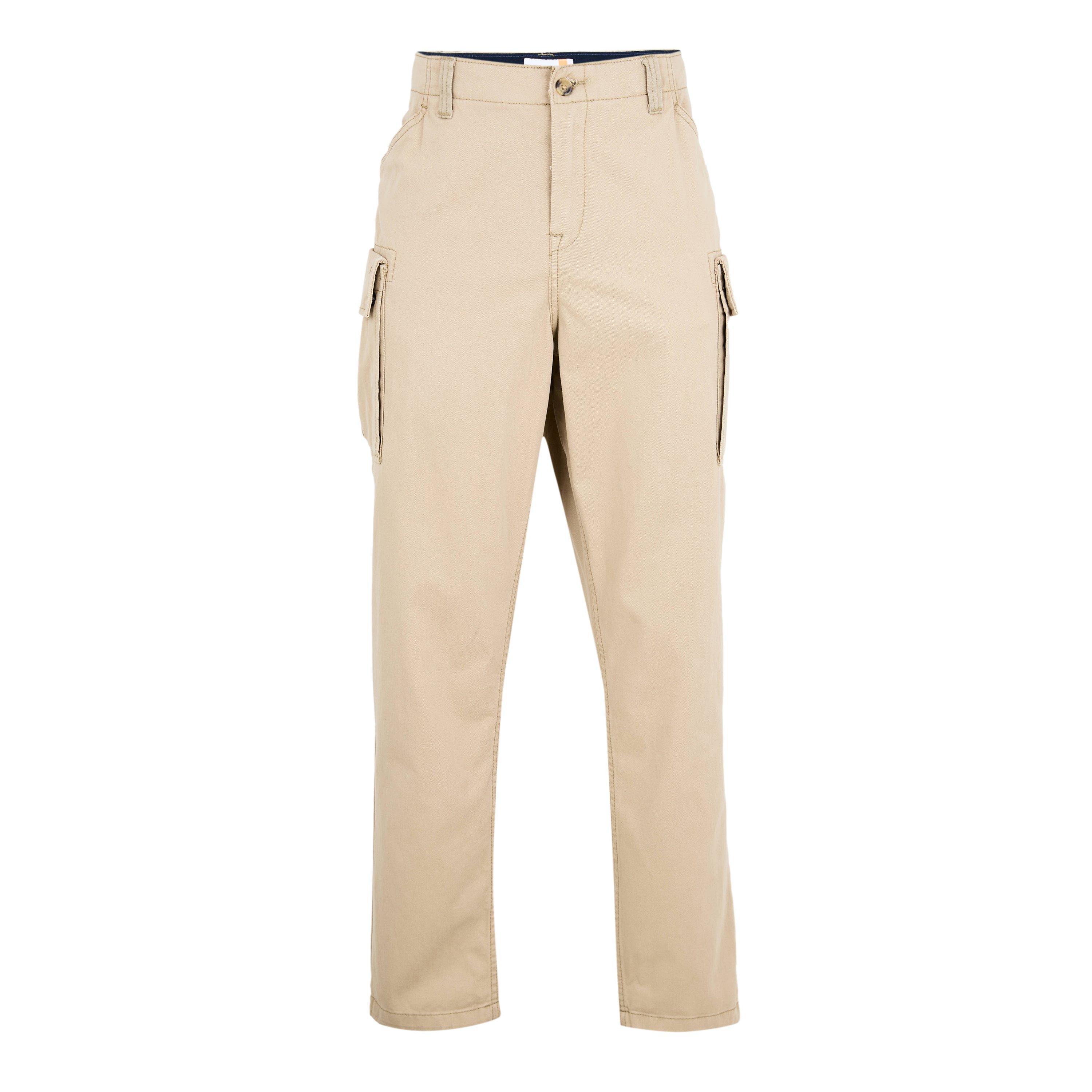 Timberland Men's Twill Cargo Trousers - Lemon Pepper - 40