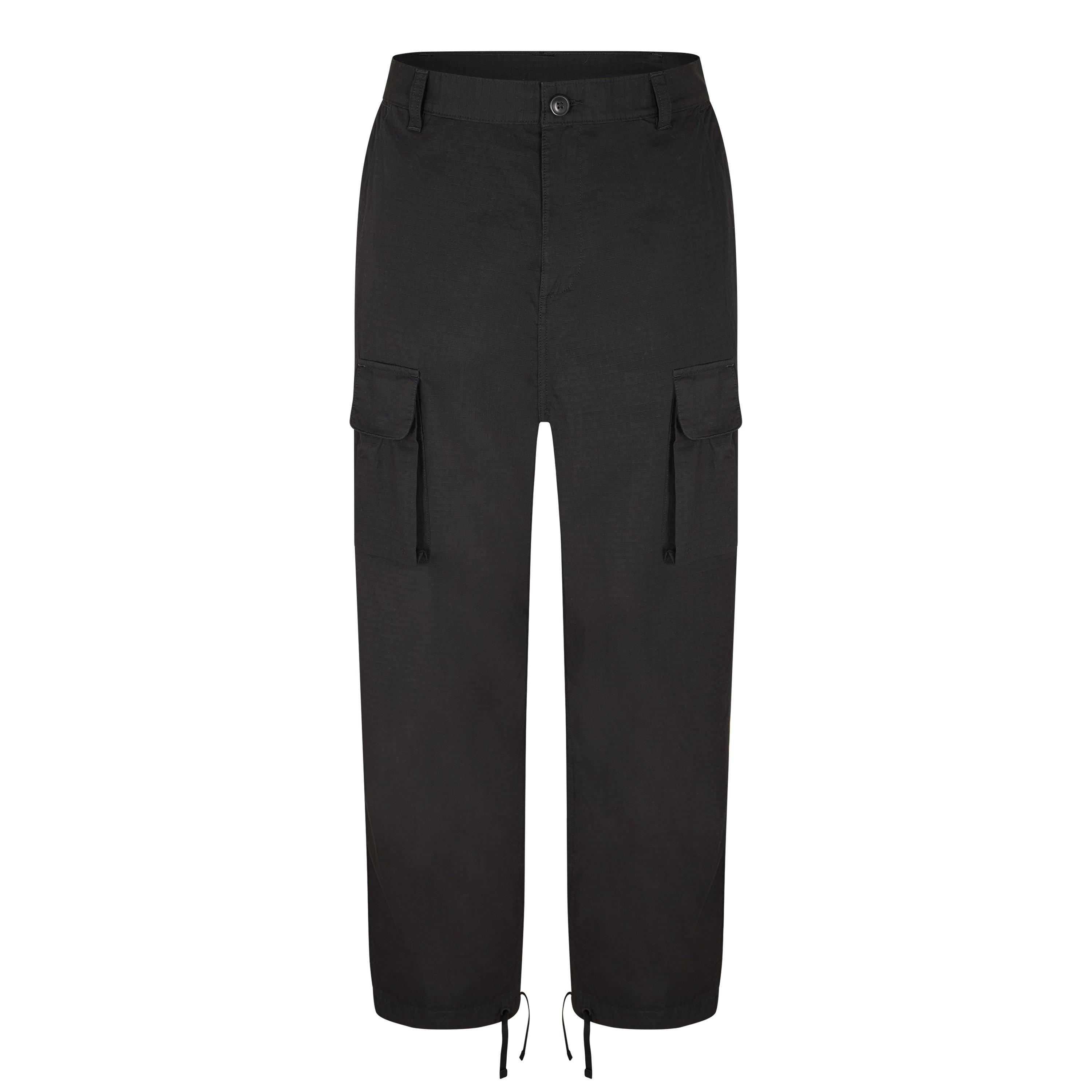 Black - Timberland - Men's Utility Straight Leg Trousers - 1