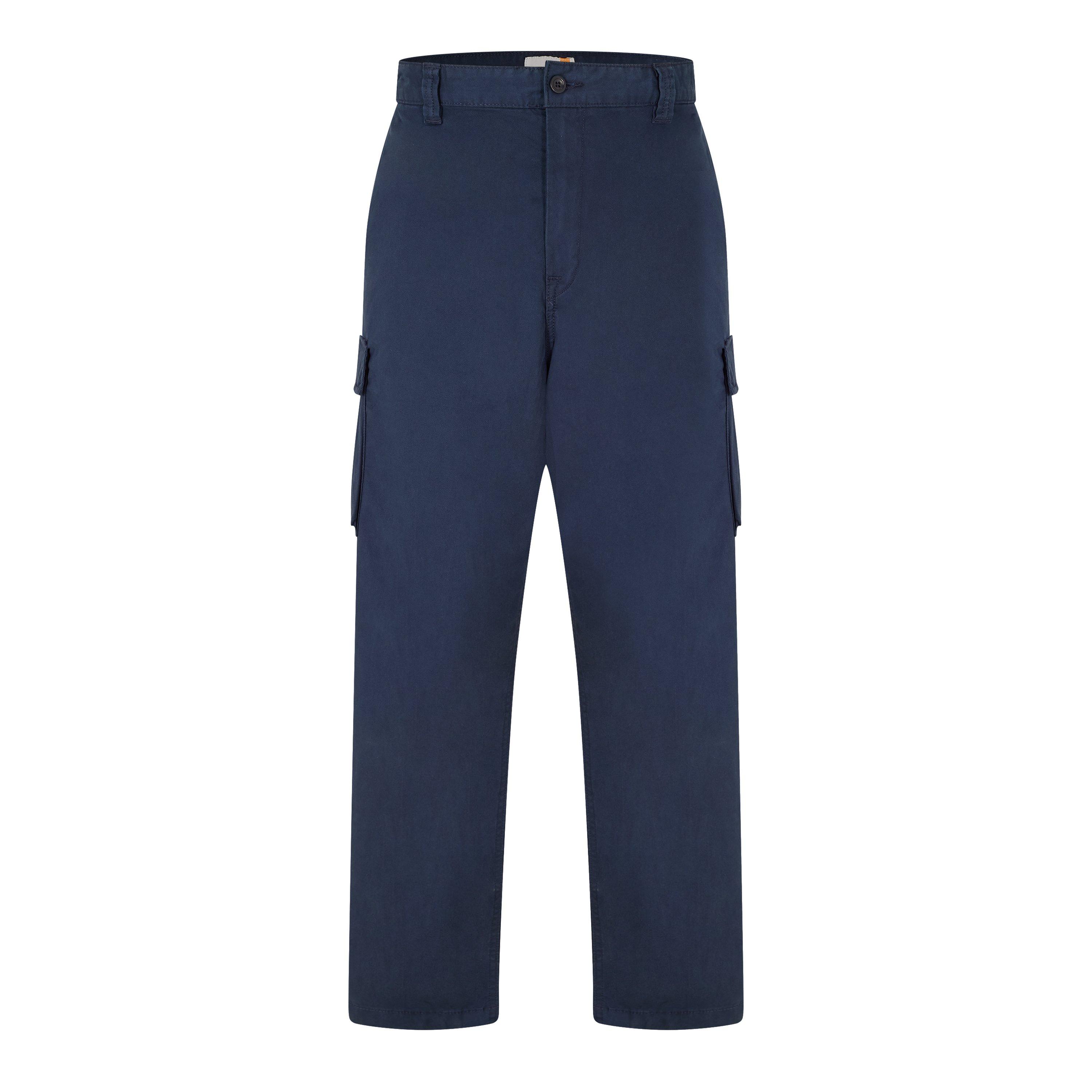 Timberland Men's Twill Cargo Trousers - Dark Sapphire - 30