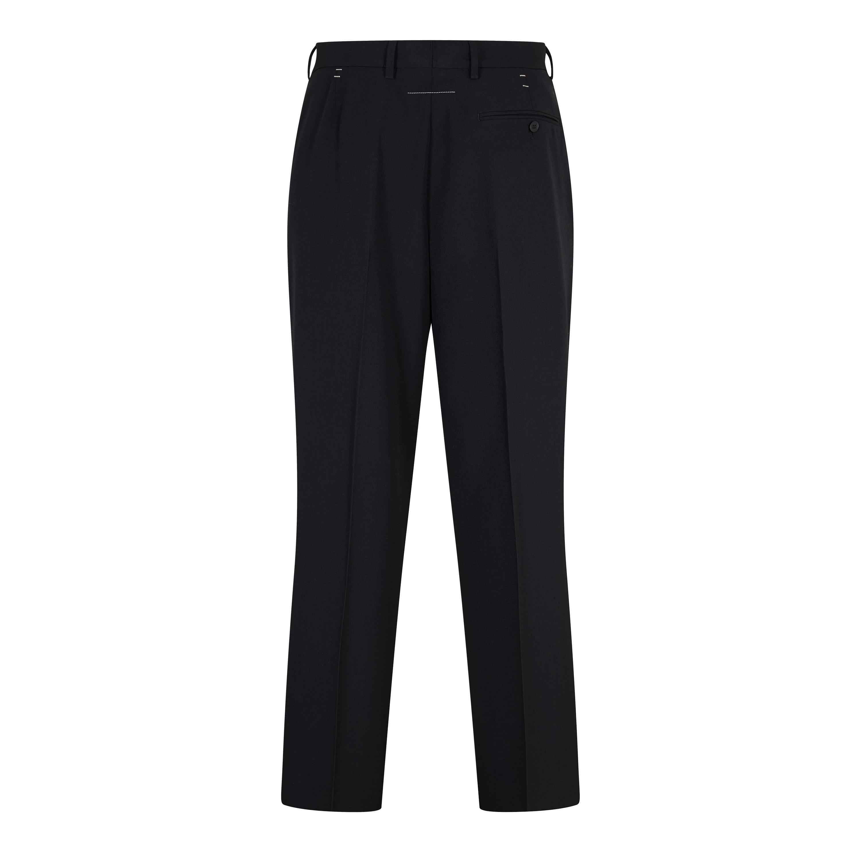 Black - MM6 Maison Margiela - MM6 Mai Staple Pant Sn61 - 2