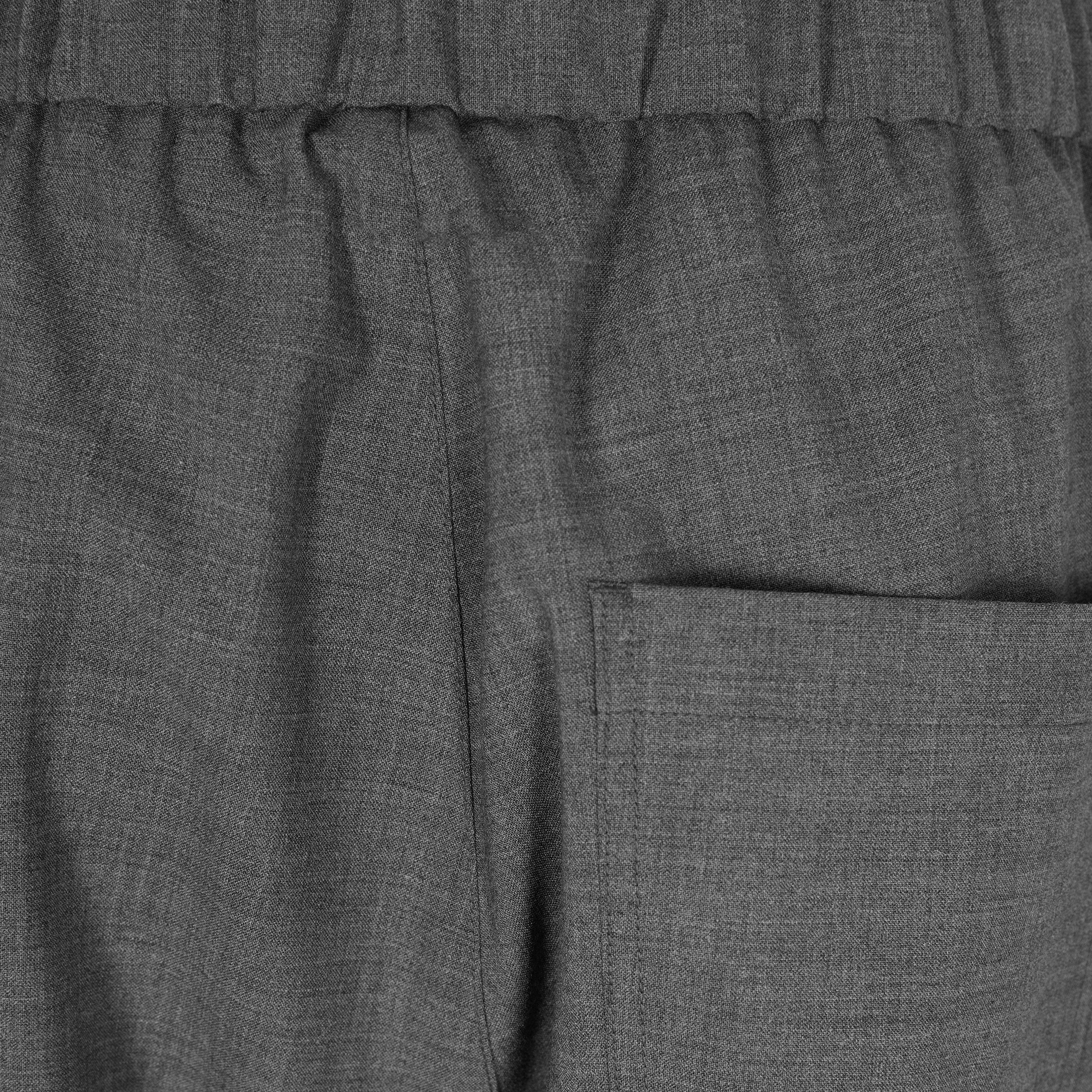 Dark Grey Mel - MM6 Maison Margiela - MM6 Mai Wool Pant Sn61 - 5