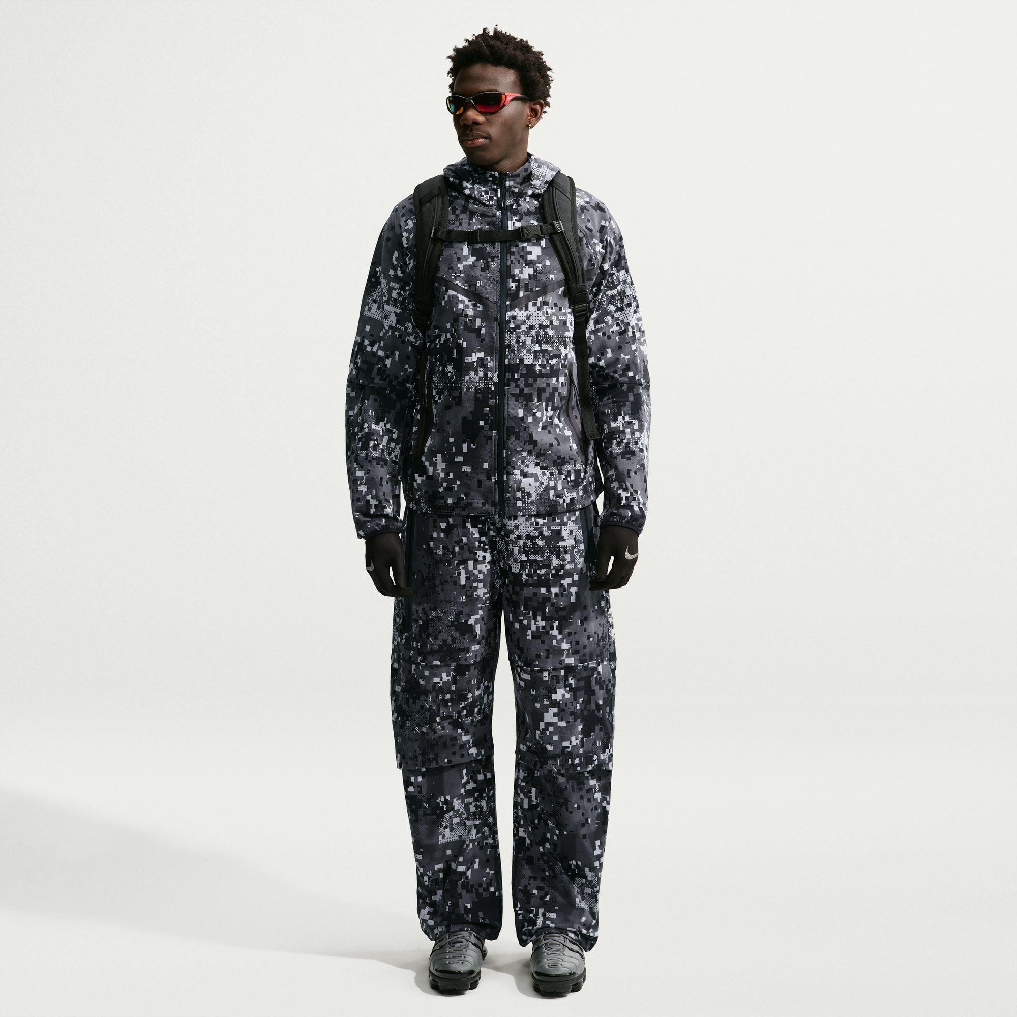 Smoke Grey - Nike - Nike Tech Wvn AOP Pn Sn64 - 6