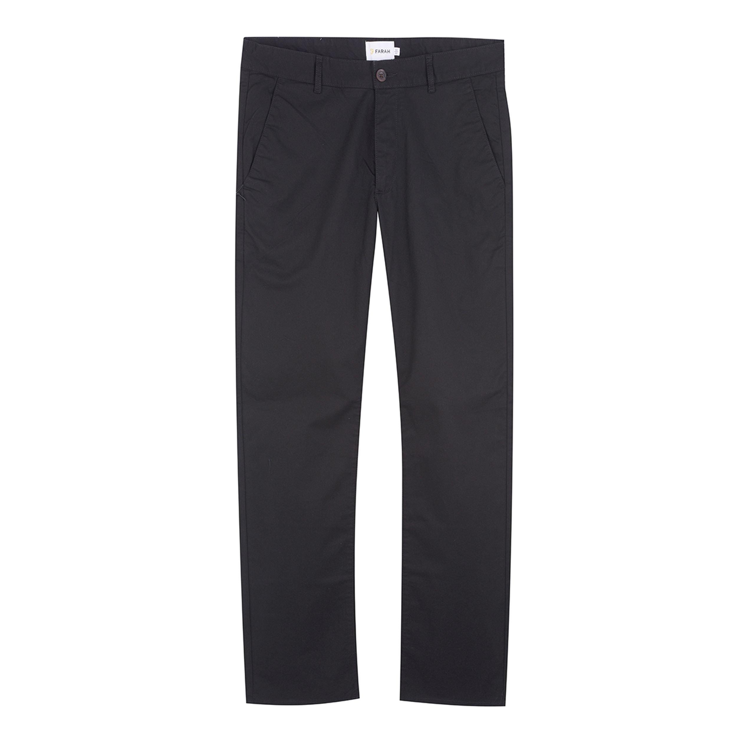 Farah | Cotton Straight Trousers | Straight Trousers | USC