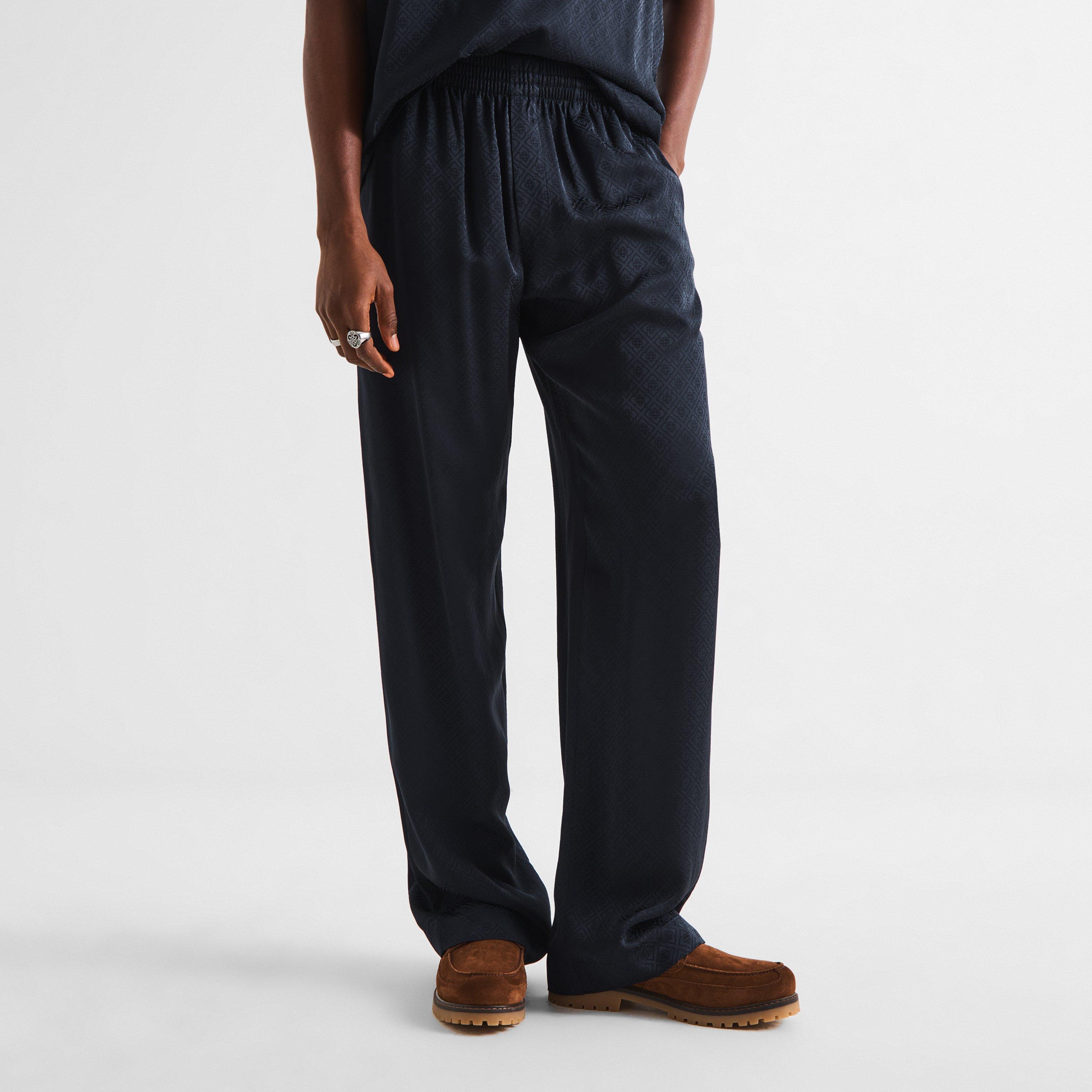 Dark Navy - Casablanca - Casa Mono Silk Trous Sn63 - 3