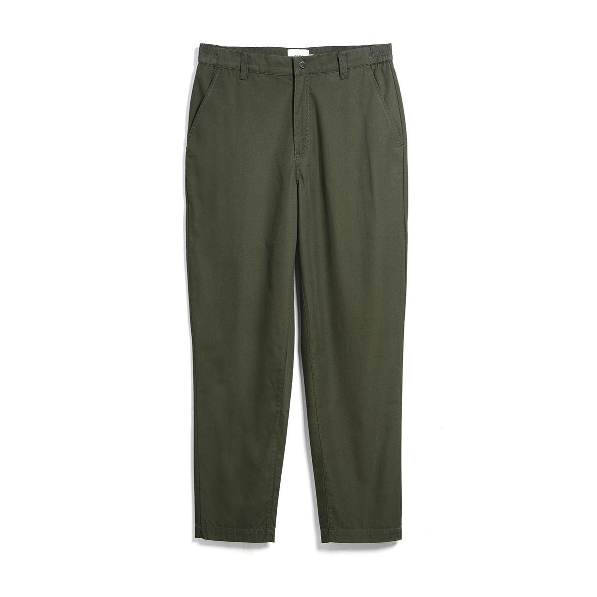 Farah Men's Rushmore Straight Leg Trouser - Evergreen - 29W R