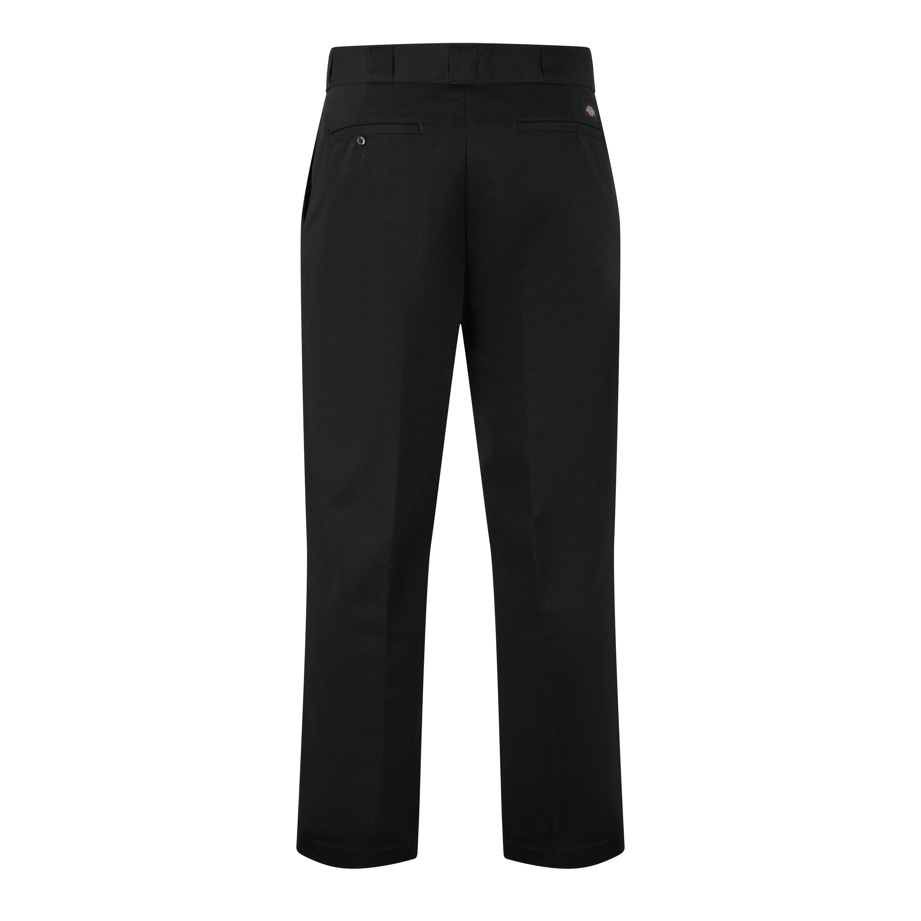Black BLK1 - Dickies - Men's 247 Pant Cotton Mid-Rise Straight-Leg Trousers - 2