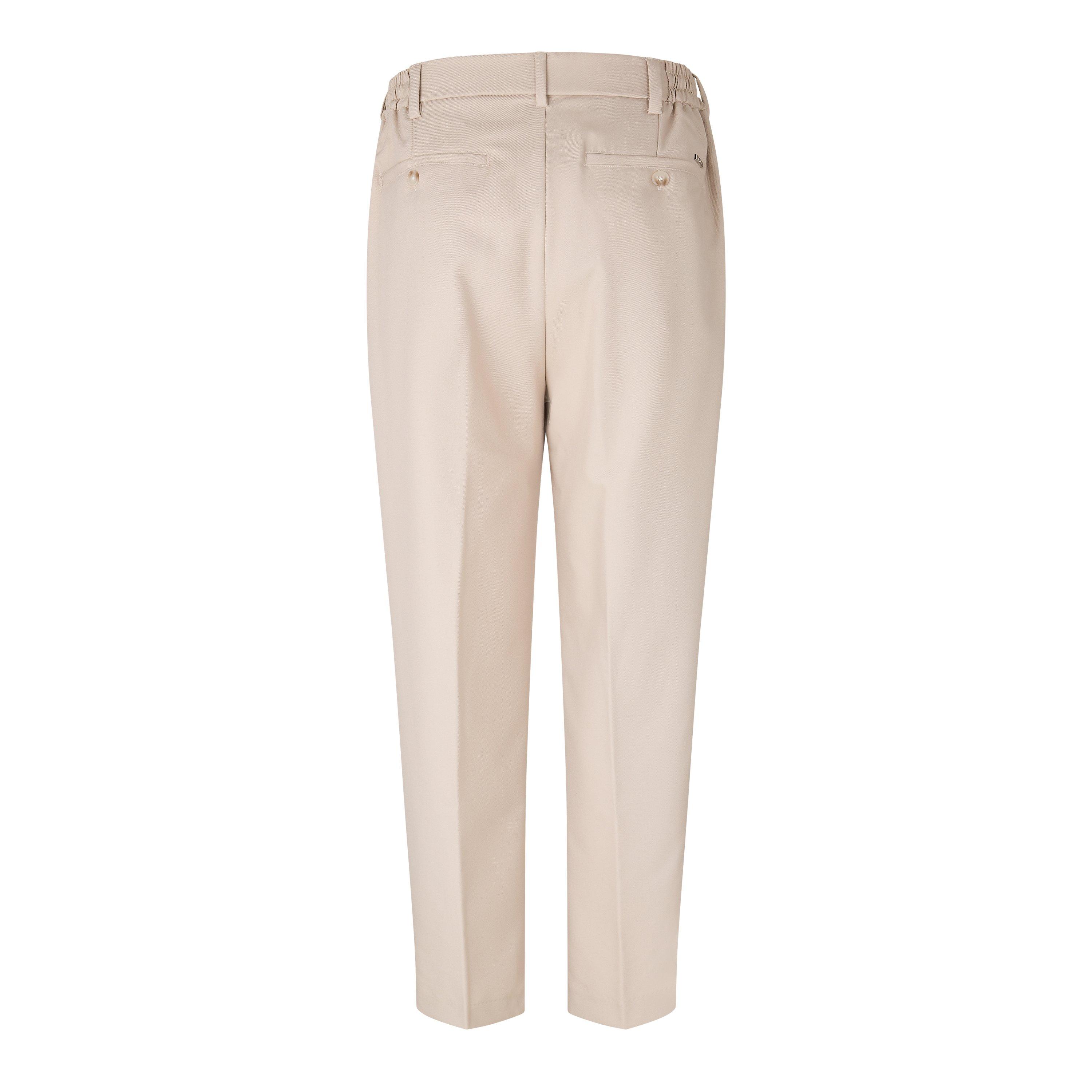 Light Beige - BELIER - Men's RelaxFit Straight Leg Trousers - 2