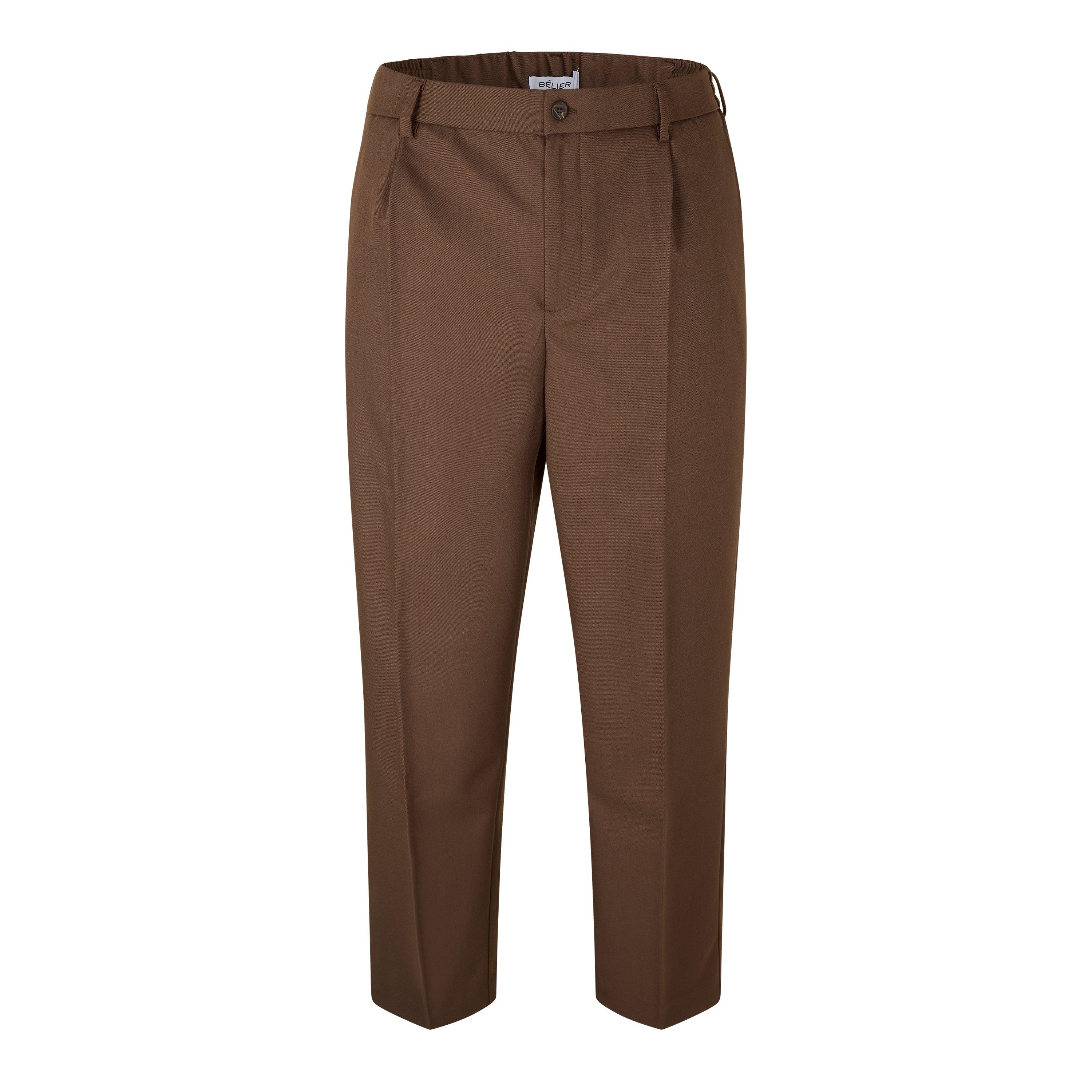 BELIER Men's RelaxFit Straight Leg Trousers