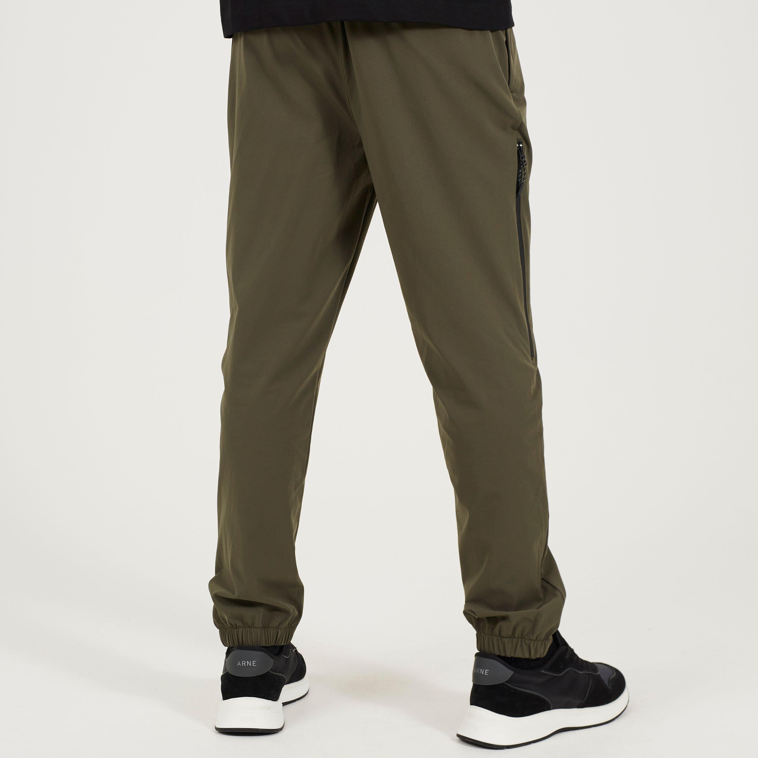 Khaki - Brave Soul - Mens Tech Style Khaki Trouser - 2