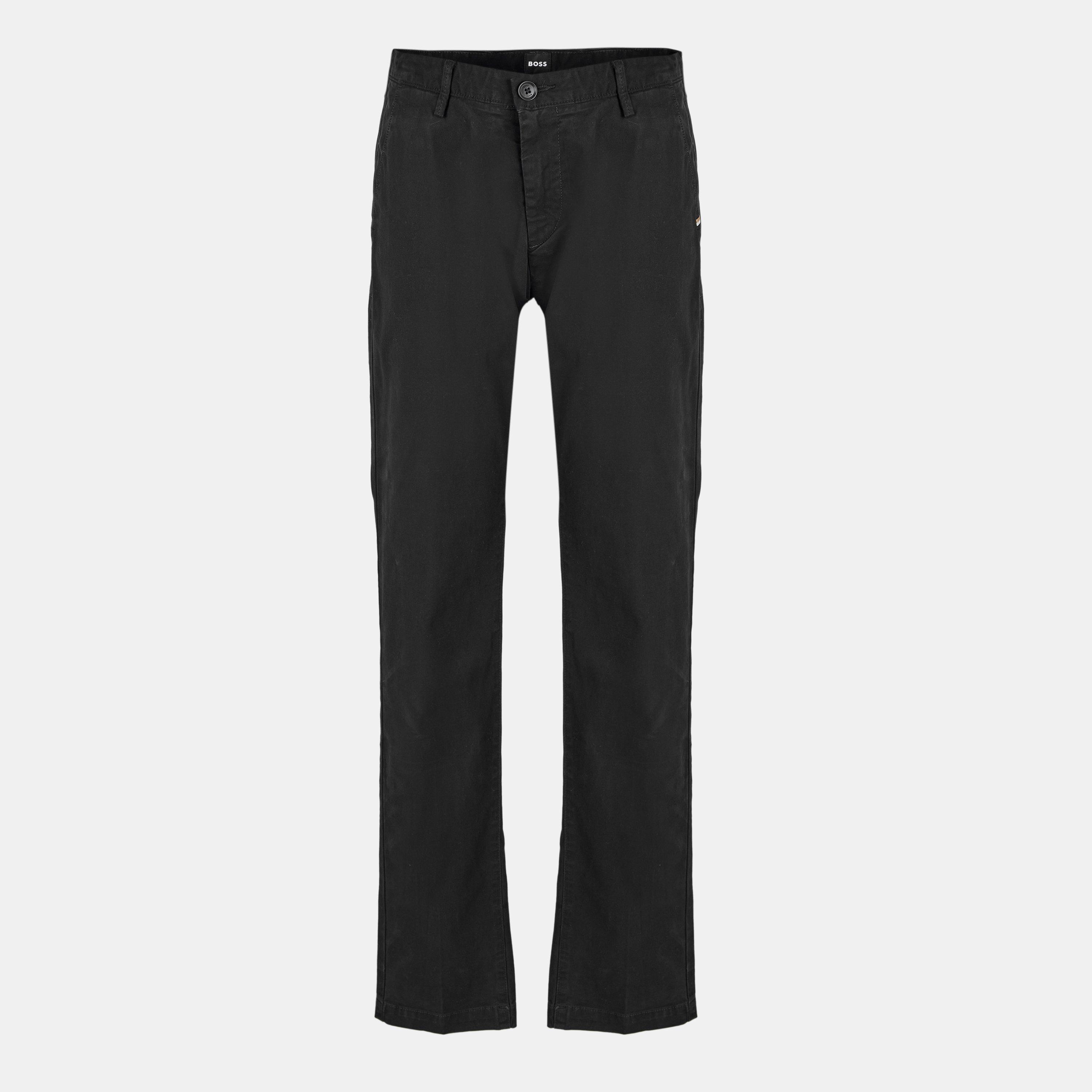Black - Boss - Men's Straight Leg Trousers - 1