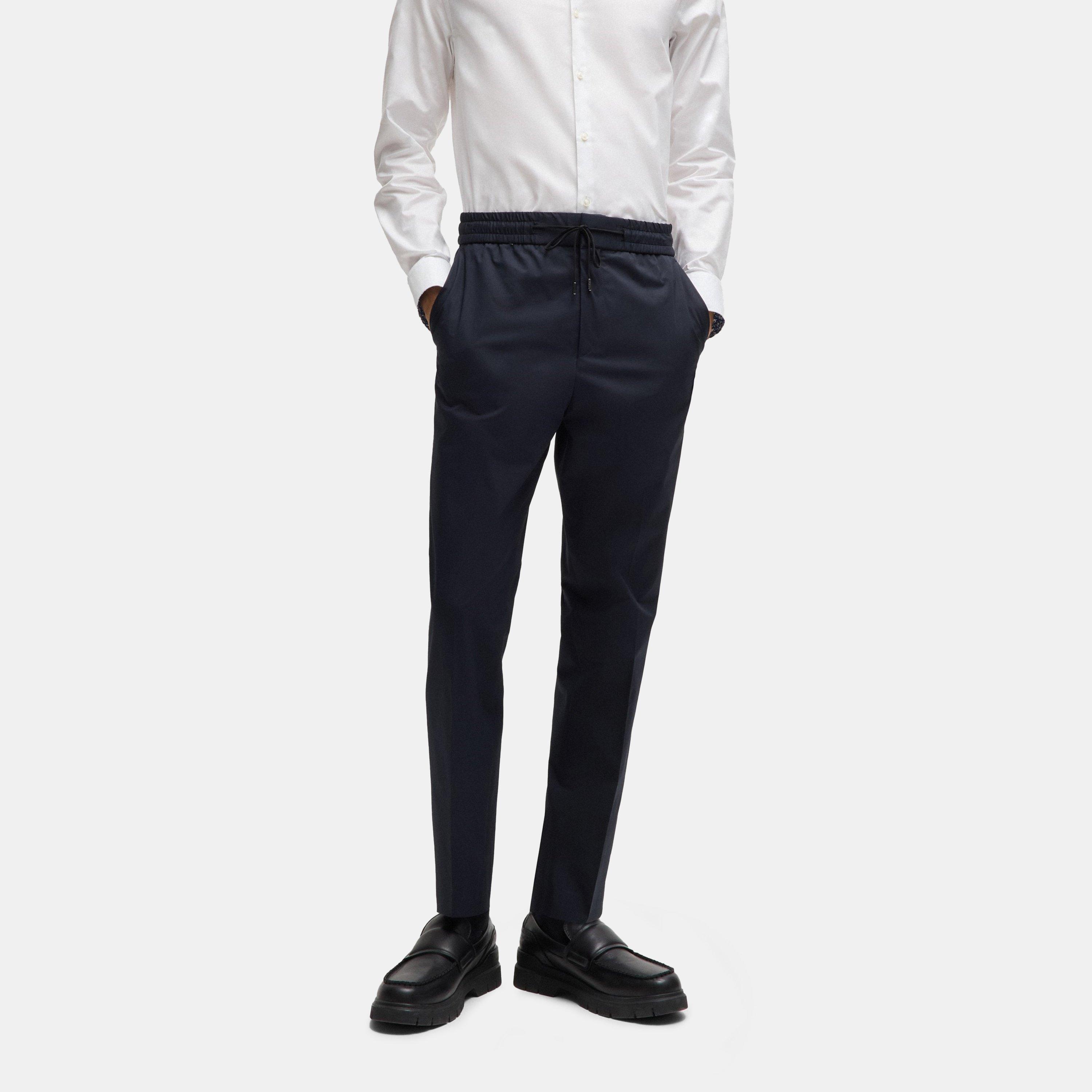 Dark Blue - Hugo - Men's Howard231x Trousers - 2