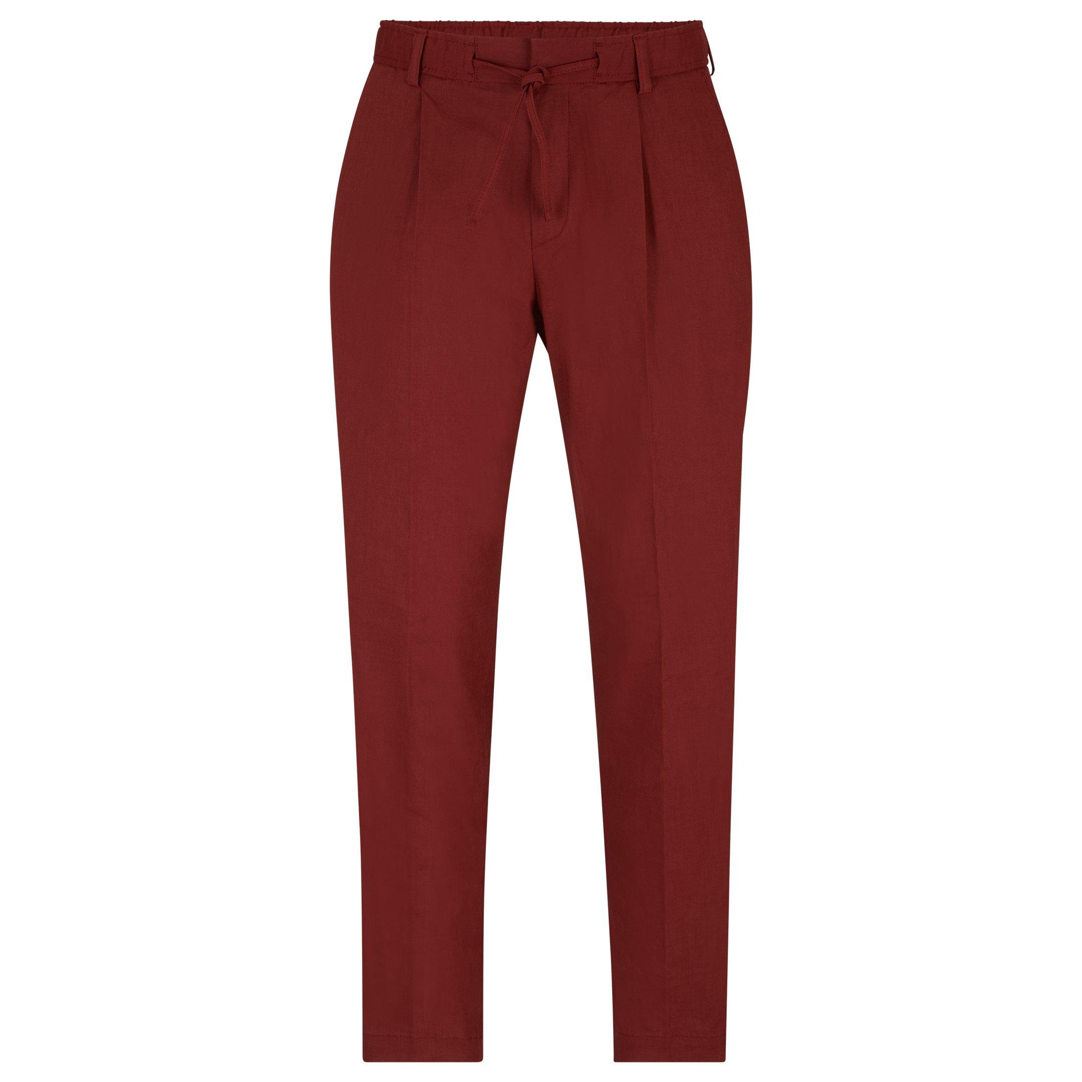 Boss Men's P Perin Rds Wg Straight Leg Trousers - Open Brown - 30W R