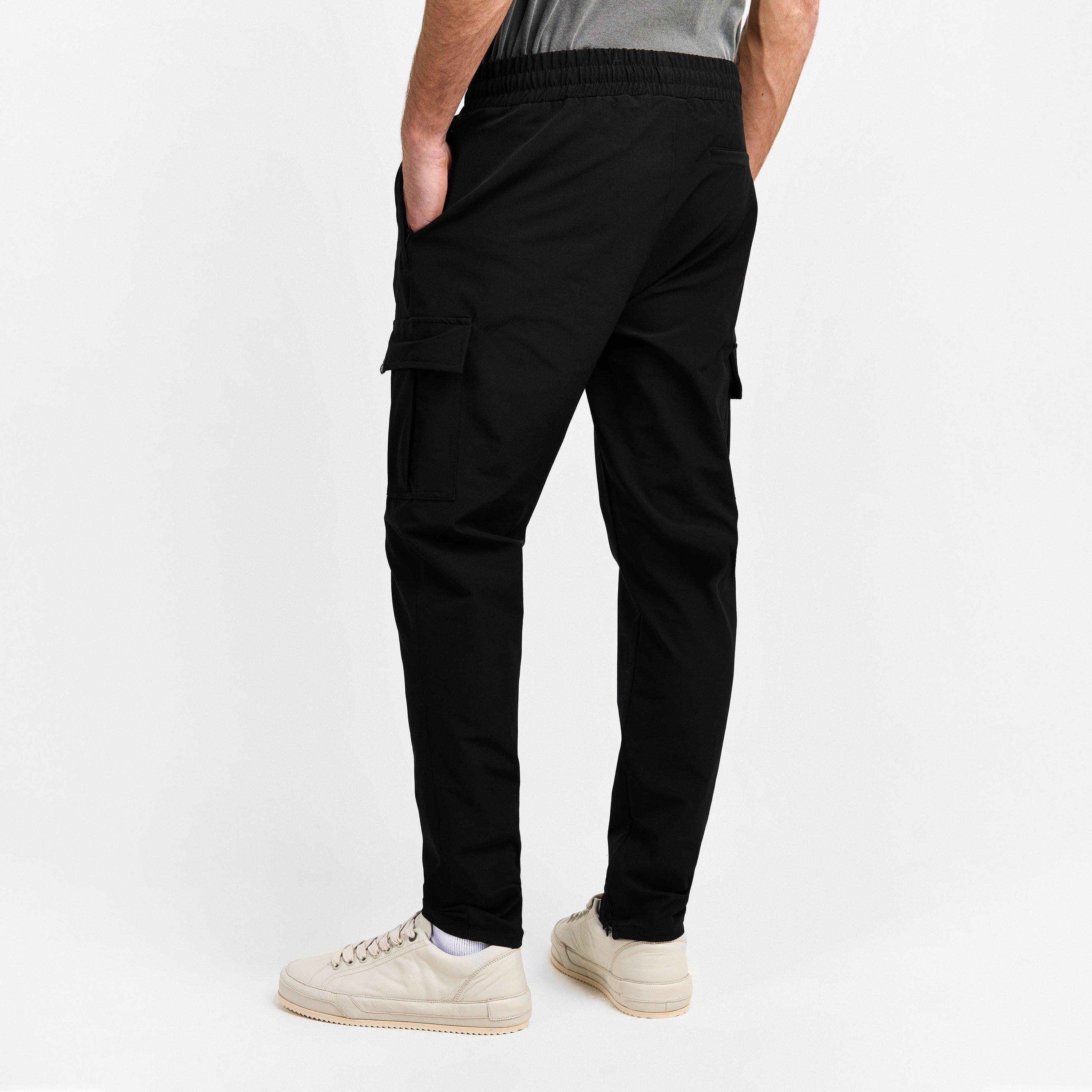 Black - CAPO - CAPO Utility Cargo Pant Sn00 - 4