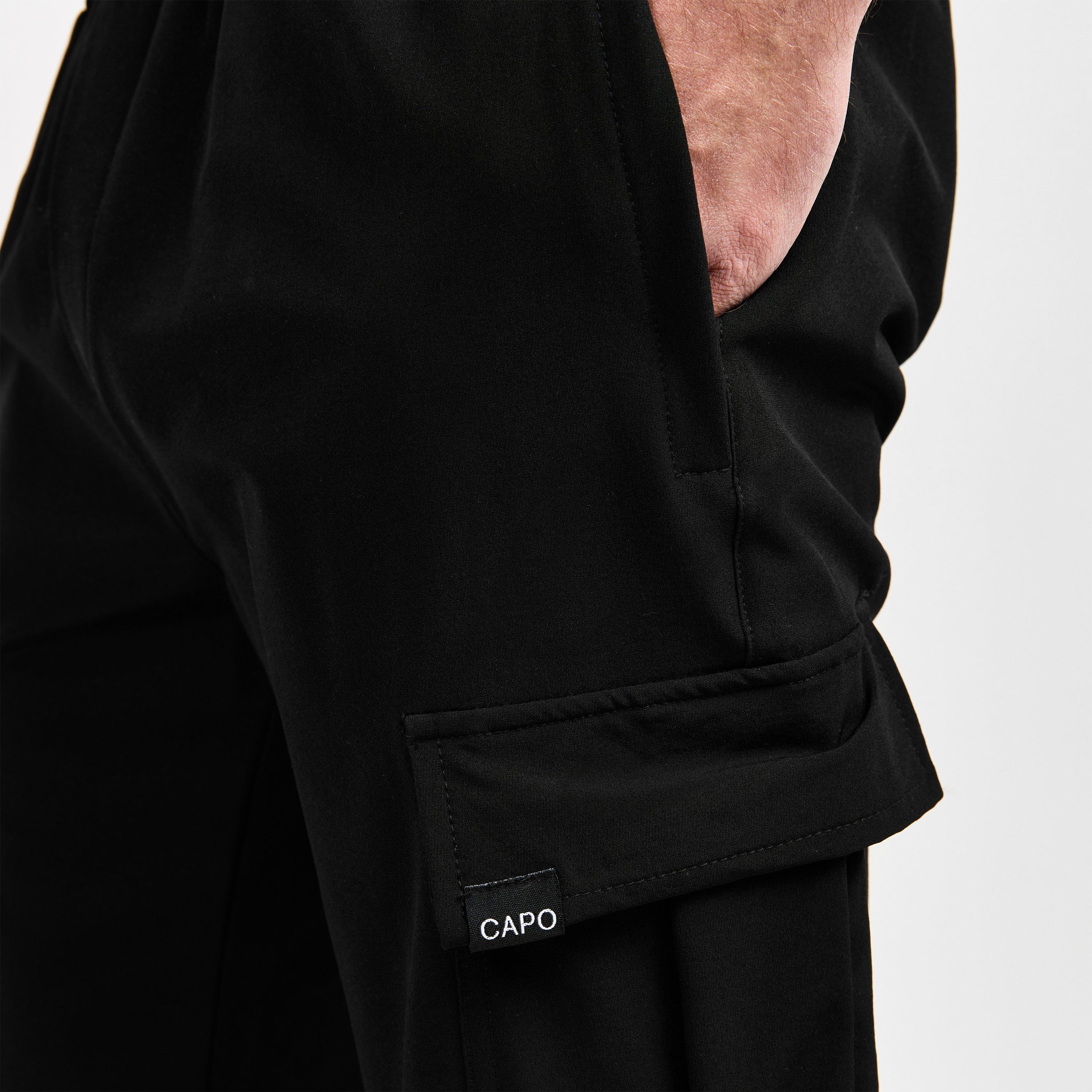 Black - CAPO - CAPO Utility Cargo Pant Sn00 - 5