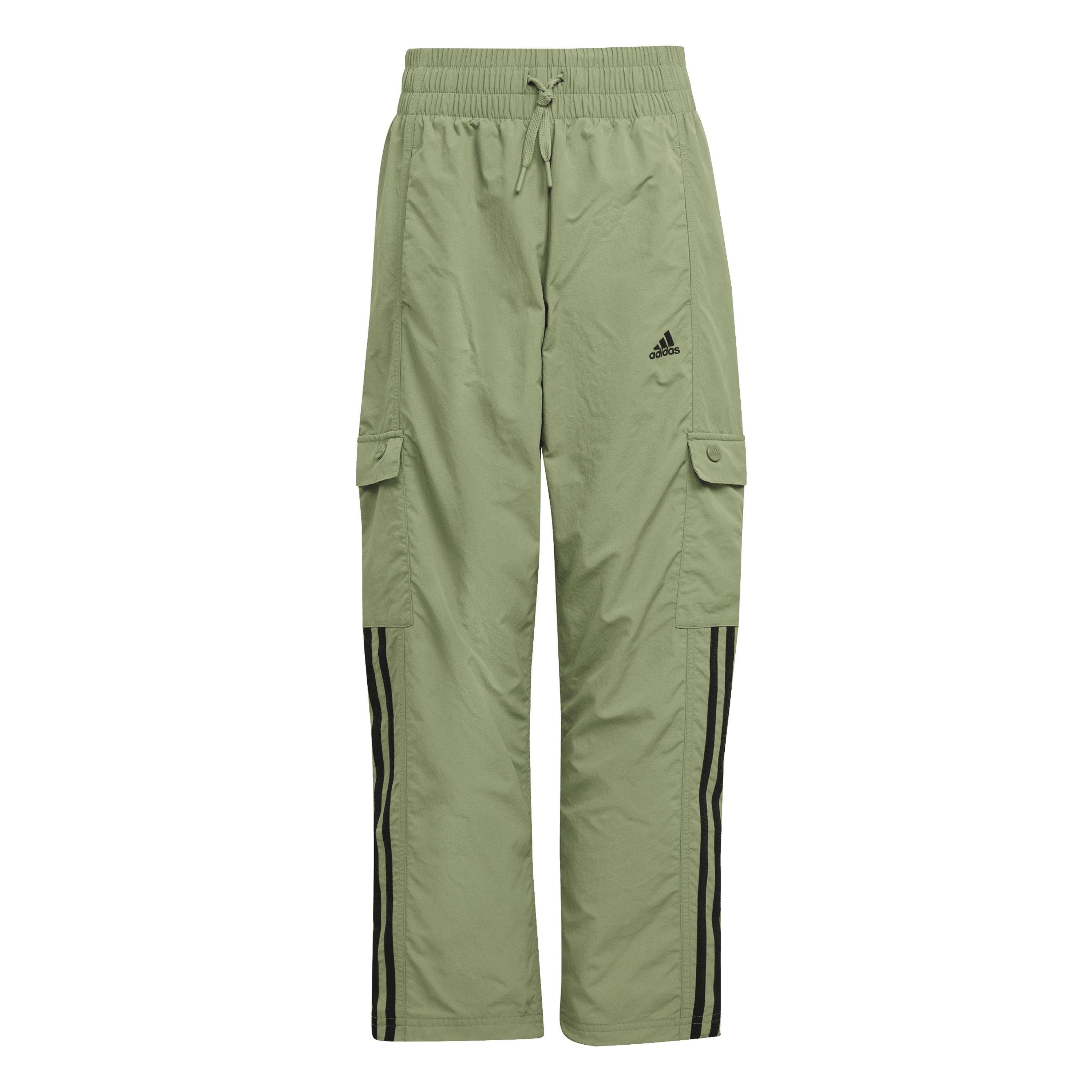 Green/Black - adidas - Unisex Kids Cargo Trousers - 1