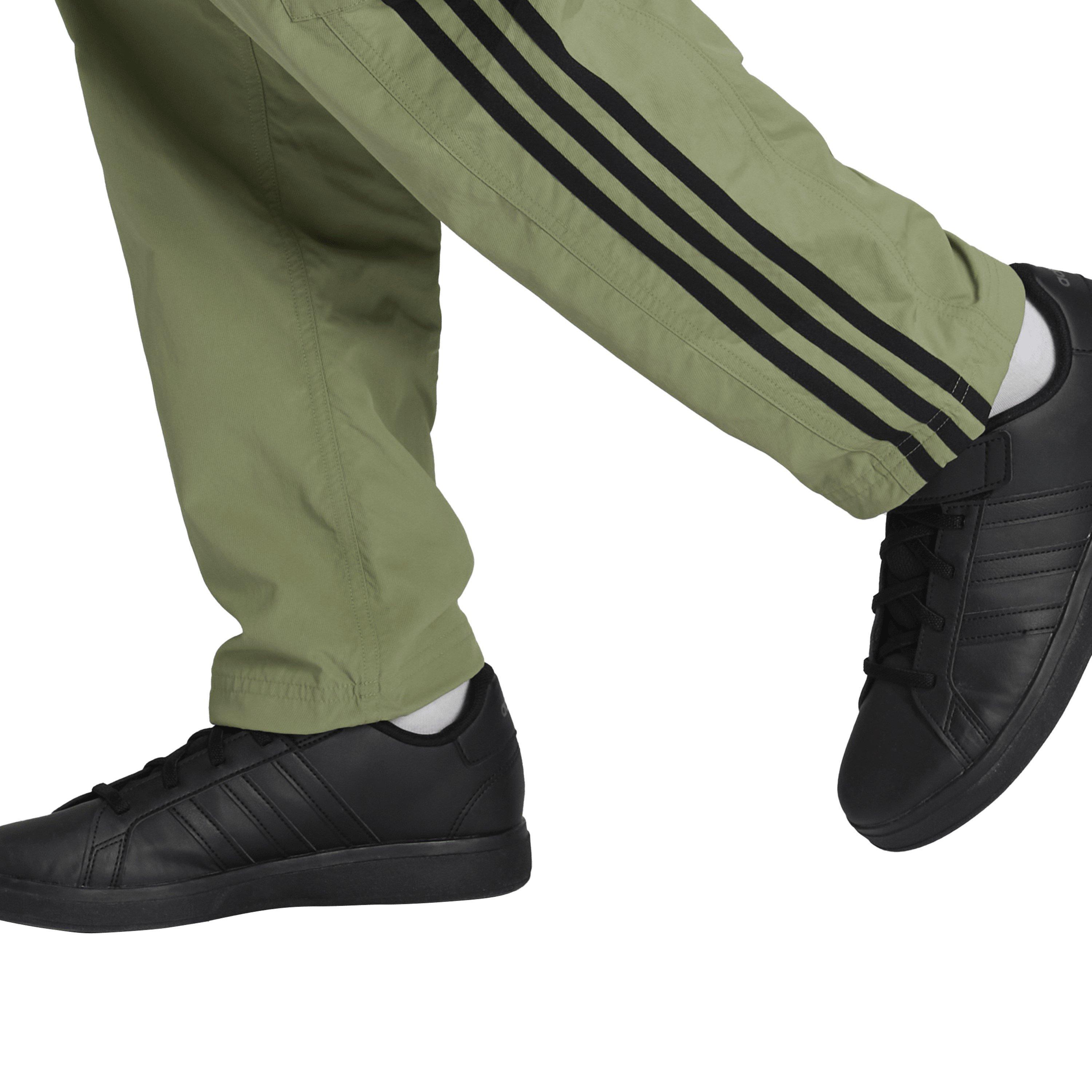 Green/Black - adidas - Kids Cargo Trousers - 2