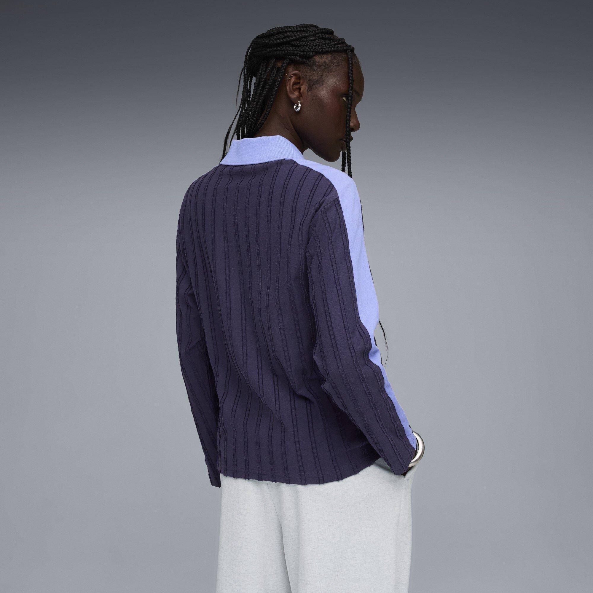 Deep Plum - Puma - Women's Long Sleeve Polo Shirt - 4