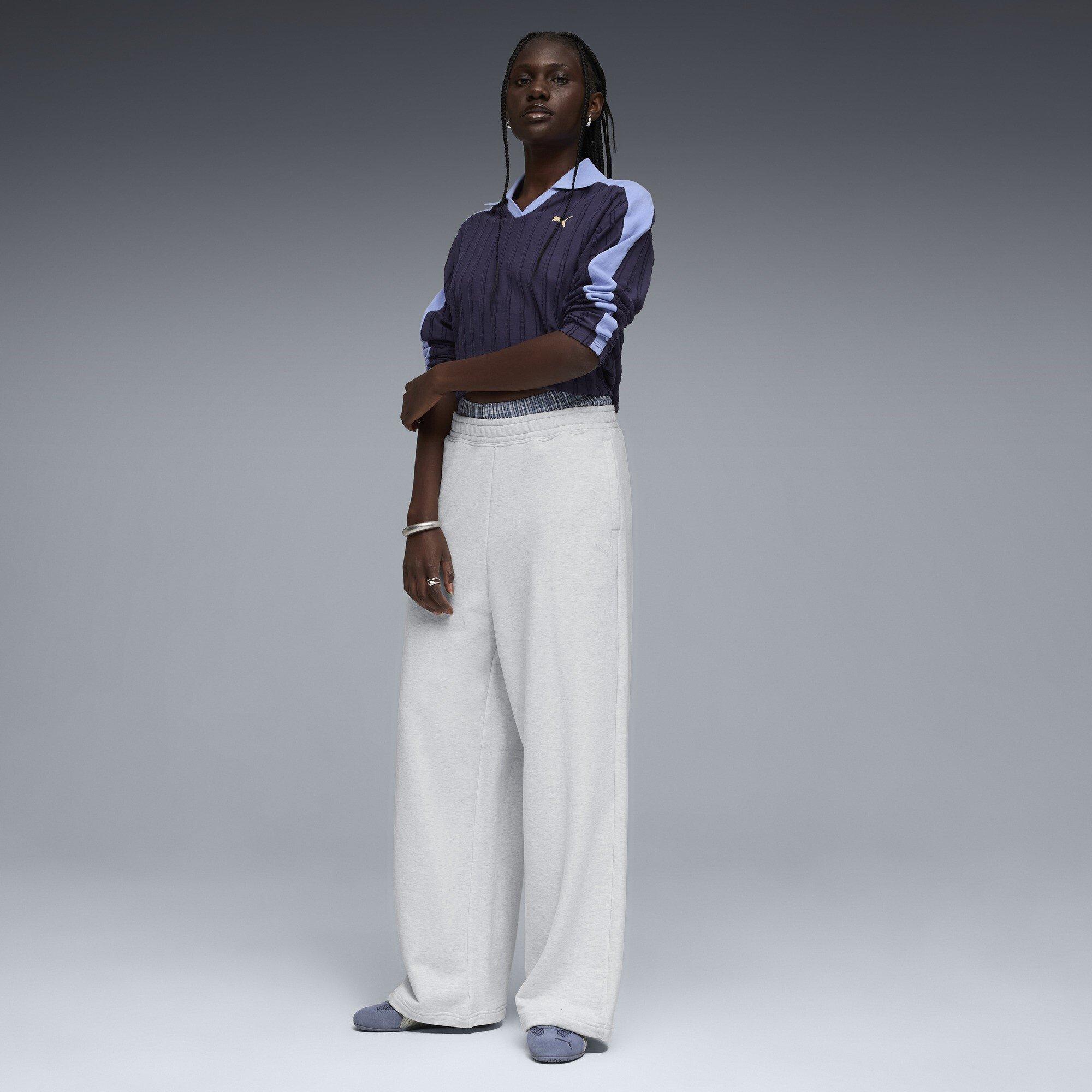 Deep Plum - Puma - Women's Long Sleeve Polo Shirt - 5