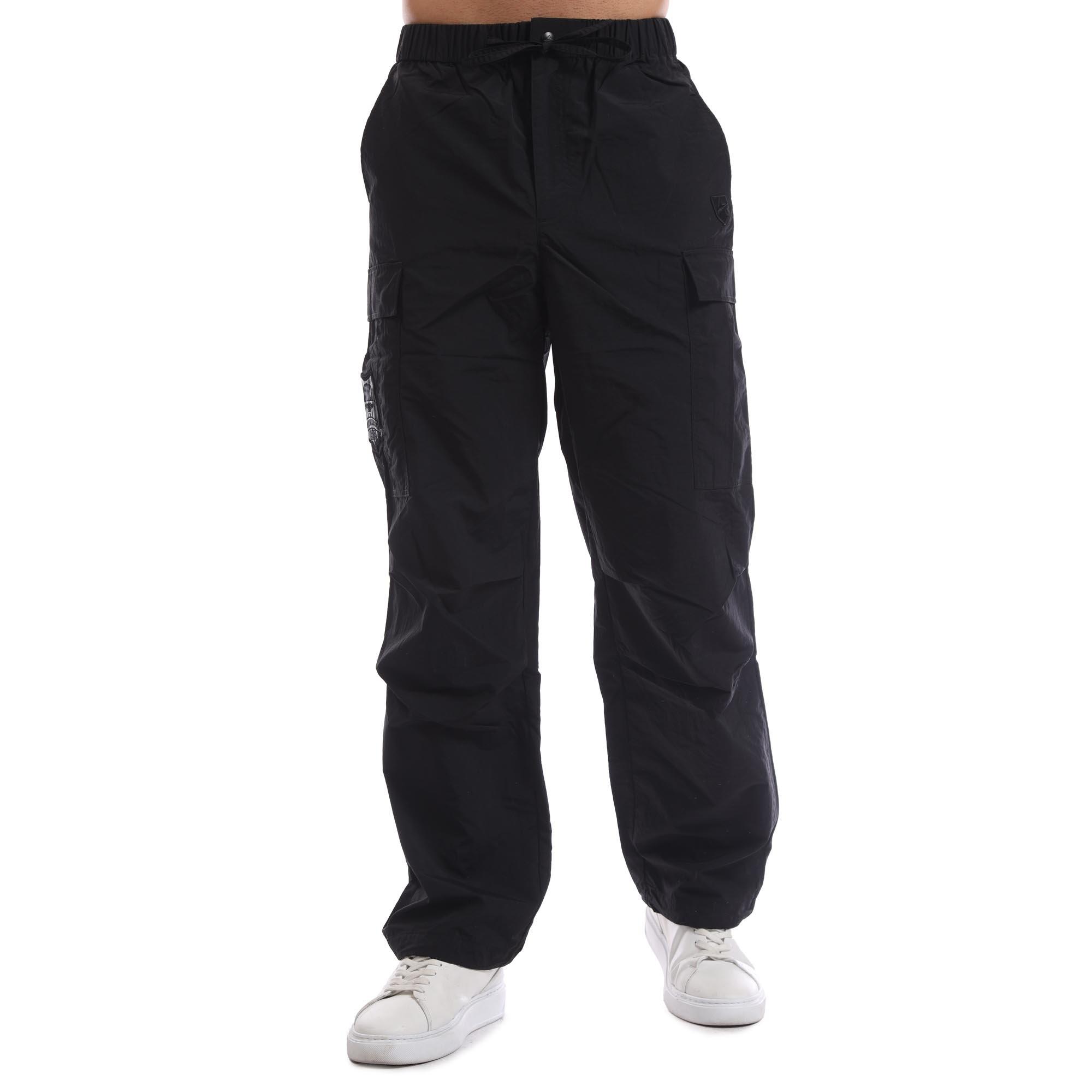 Black - Avirex - Men's Cargo Trouser - 1
