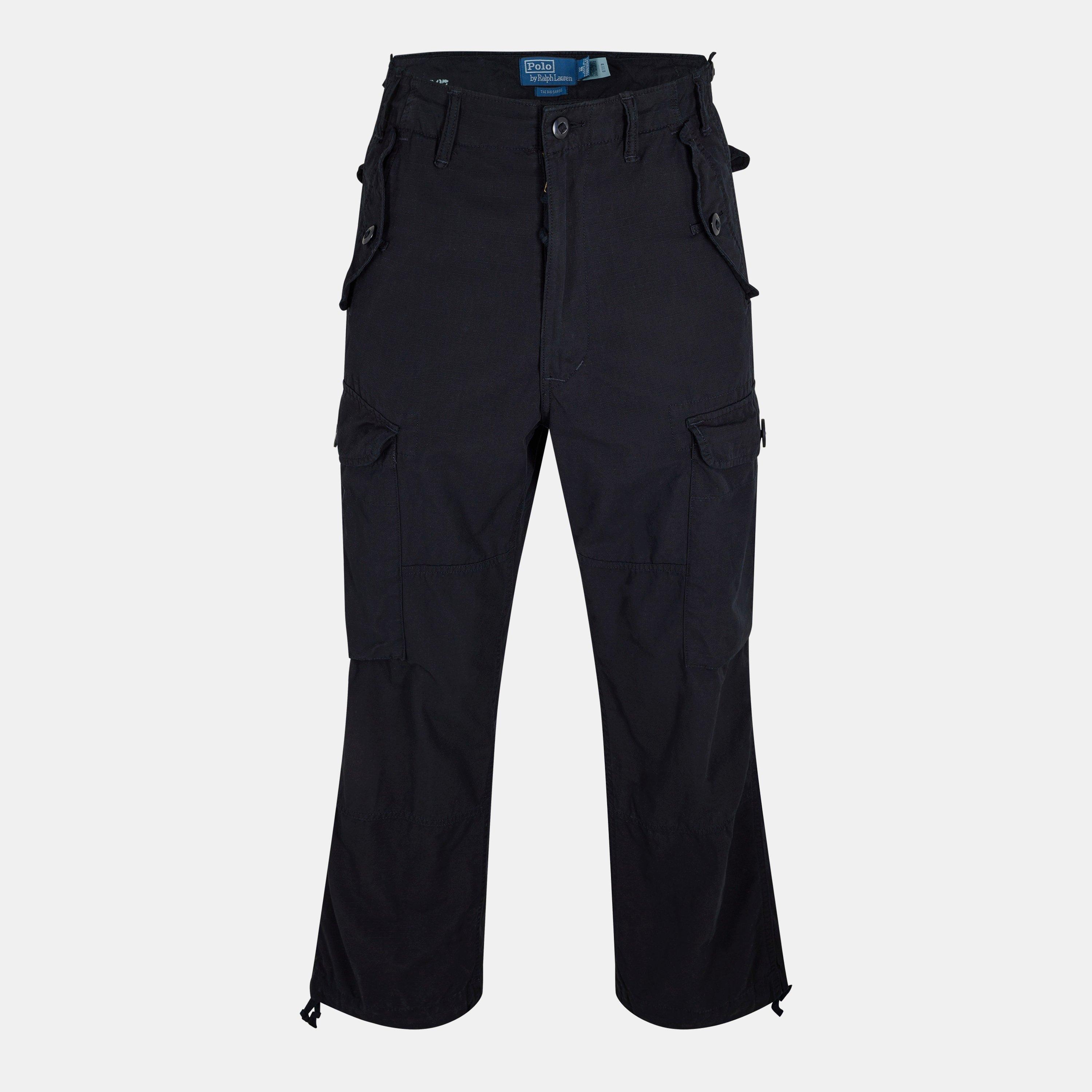 Ralph Lauren Men's Cargo Trousers - Polo Black - 36W R