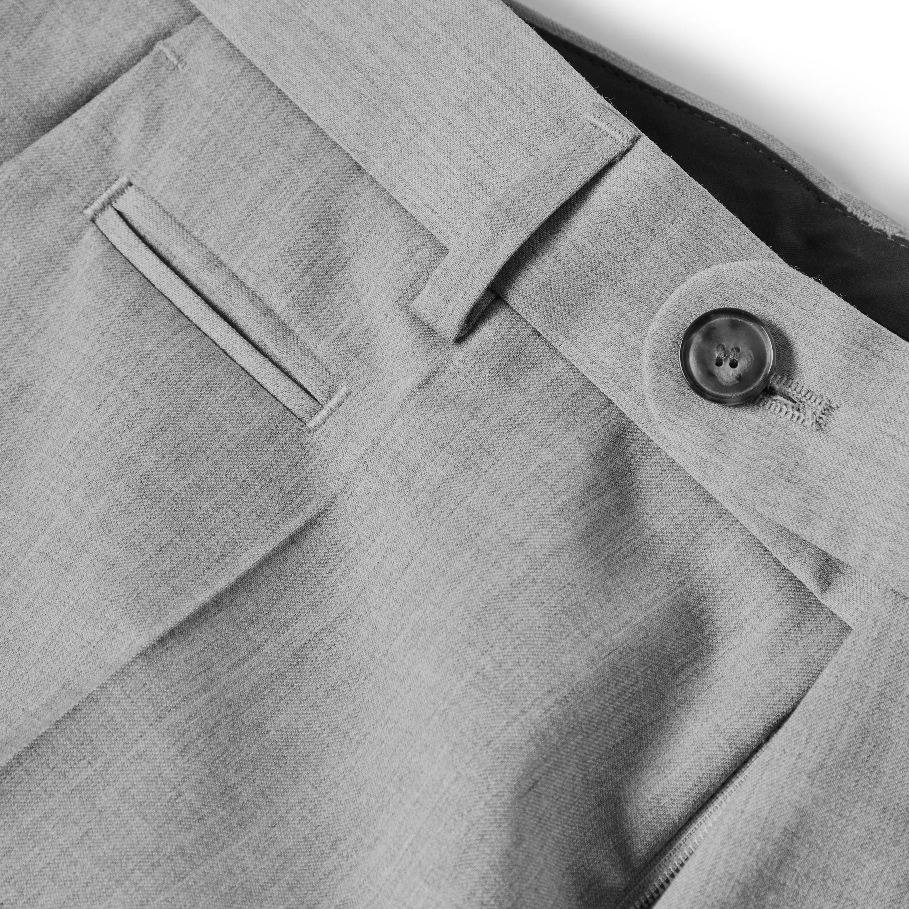 Med Grey - Boss - Men's H Genius Straight Leg Trousers - 3