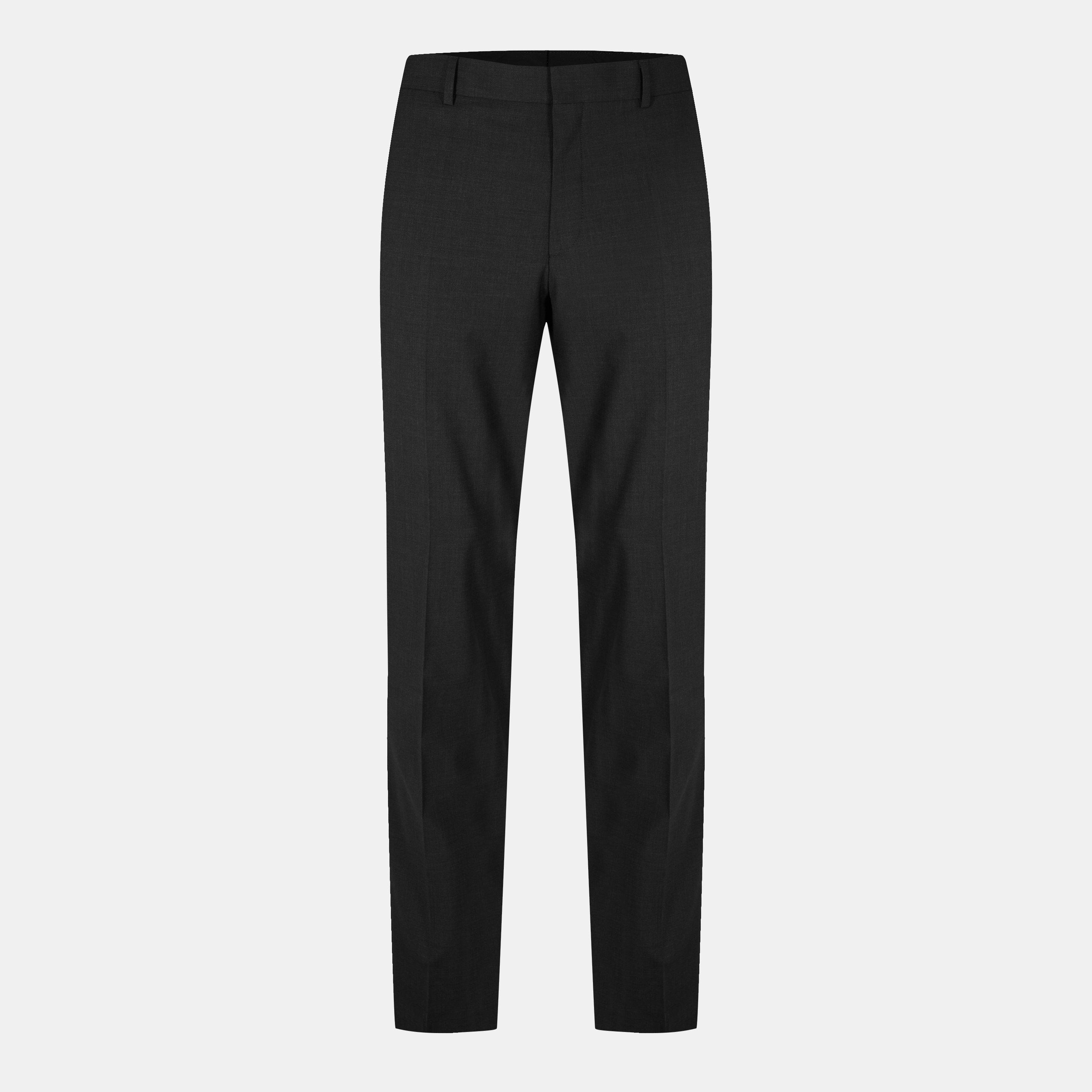 Boss Men's H Genius Mm Straight Leg Trousers - Dark Grey - 2XL