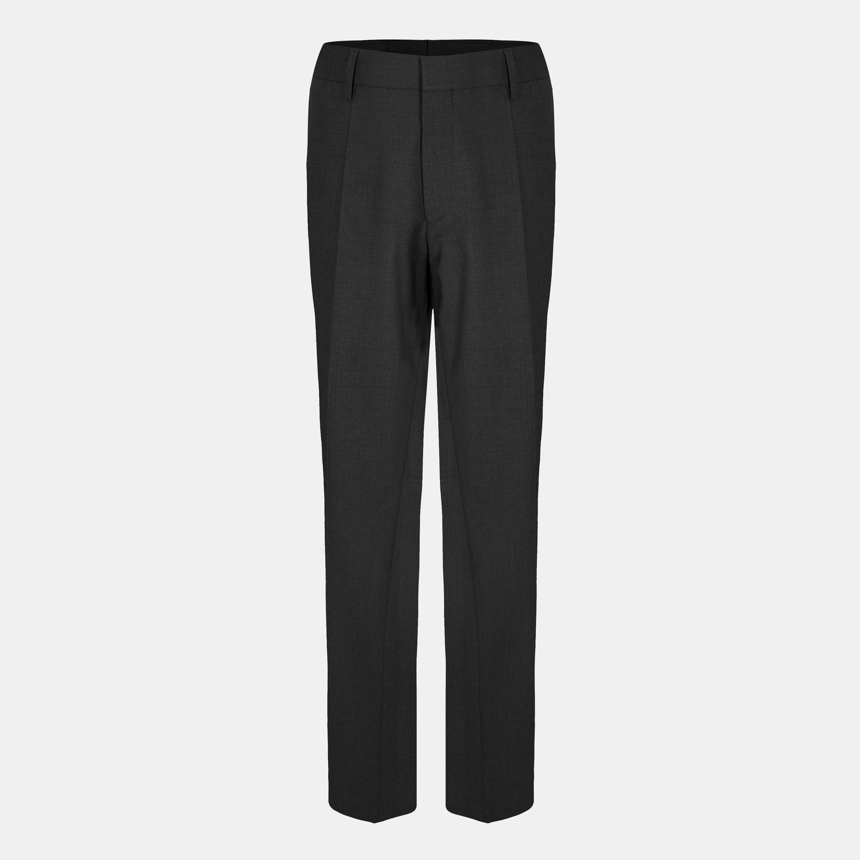 Dark Grey - Boss - Men's H Genius S Straight Leg Trousers - 1
