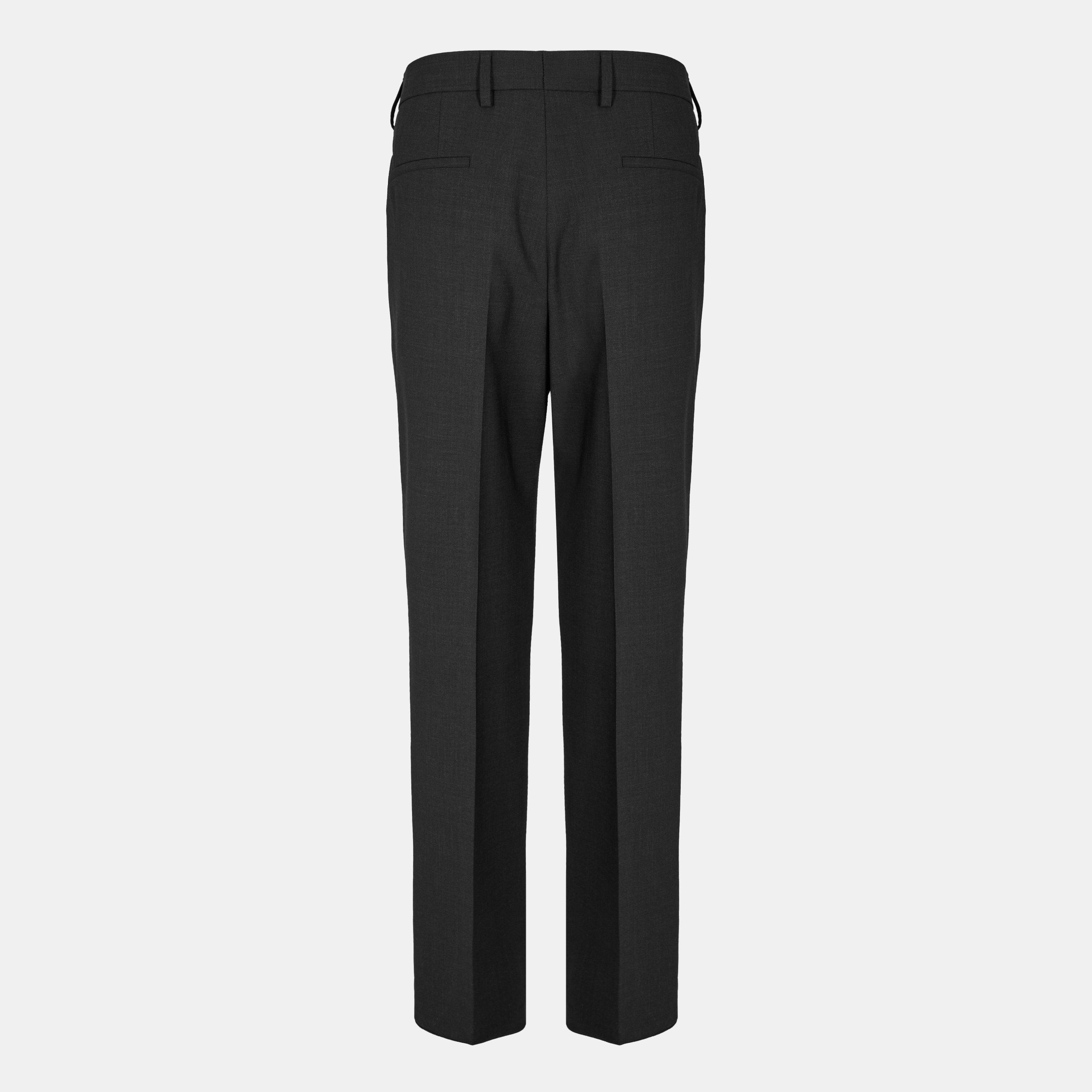 Dark Grey - Boss - Men's H Genius S Straight Leg Trousers - 2