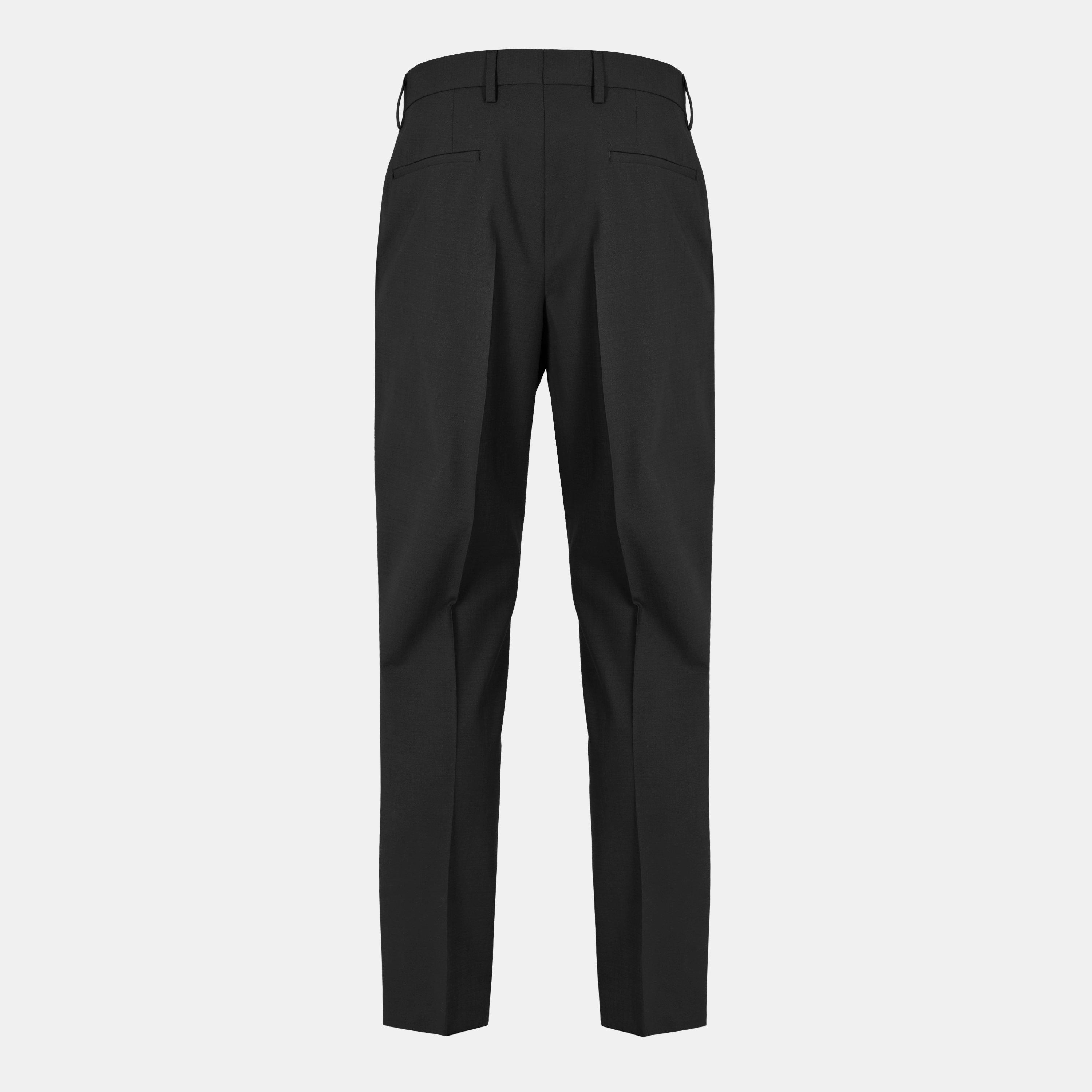Black - Boss - Men's H Genius S Straight Leg Trousers - 2