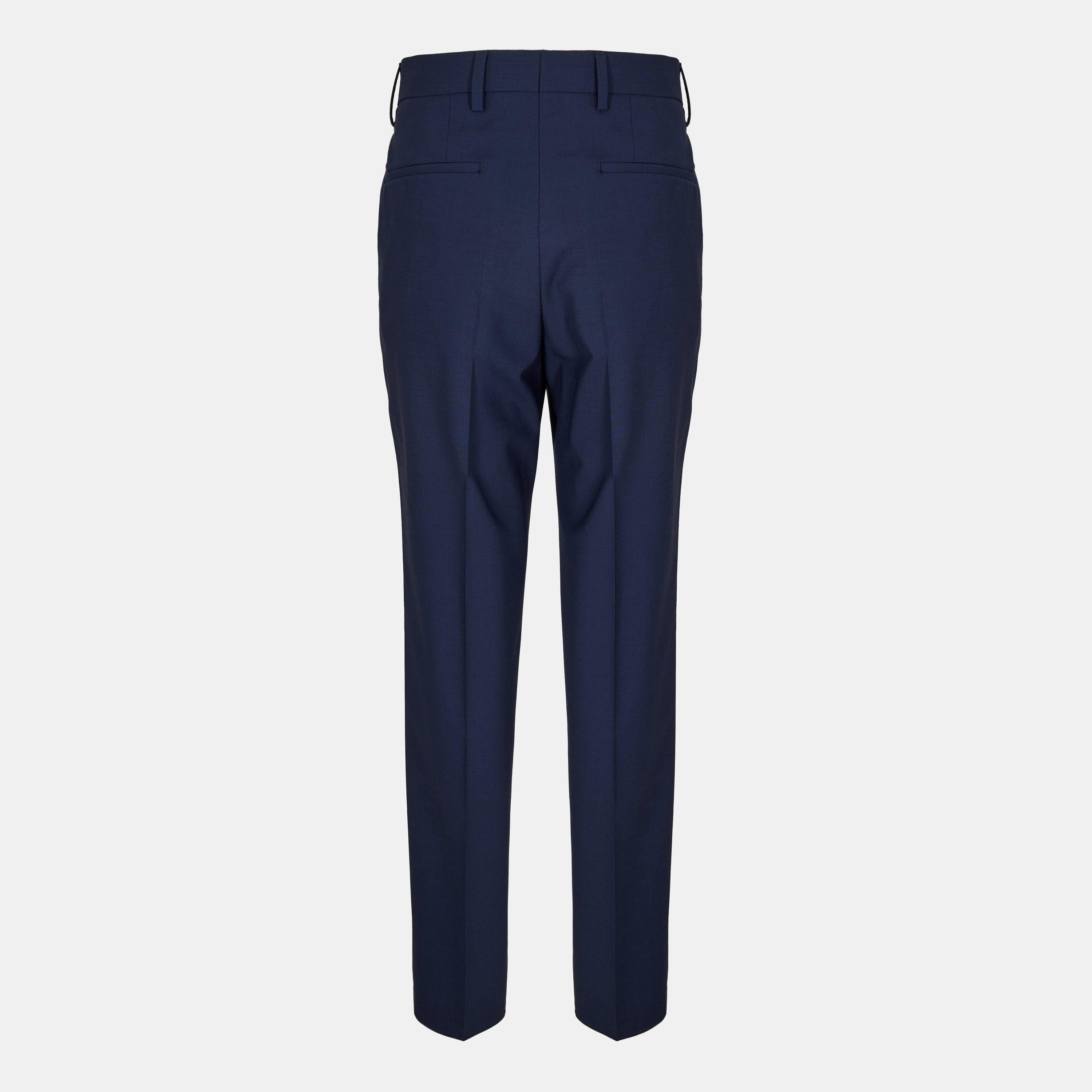Open Blue - Boss - Men's H Genius S Straight Leg Trousers - 2