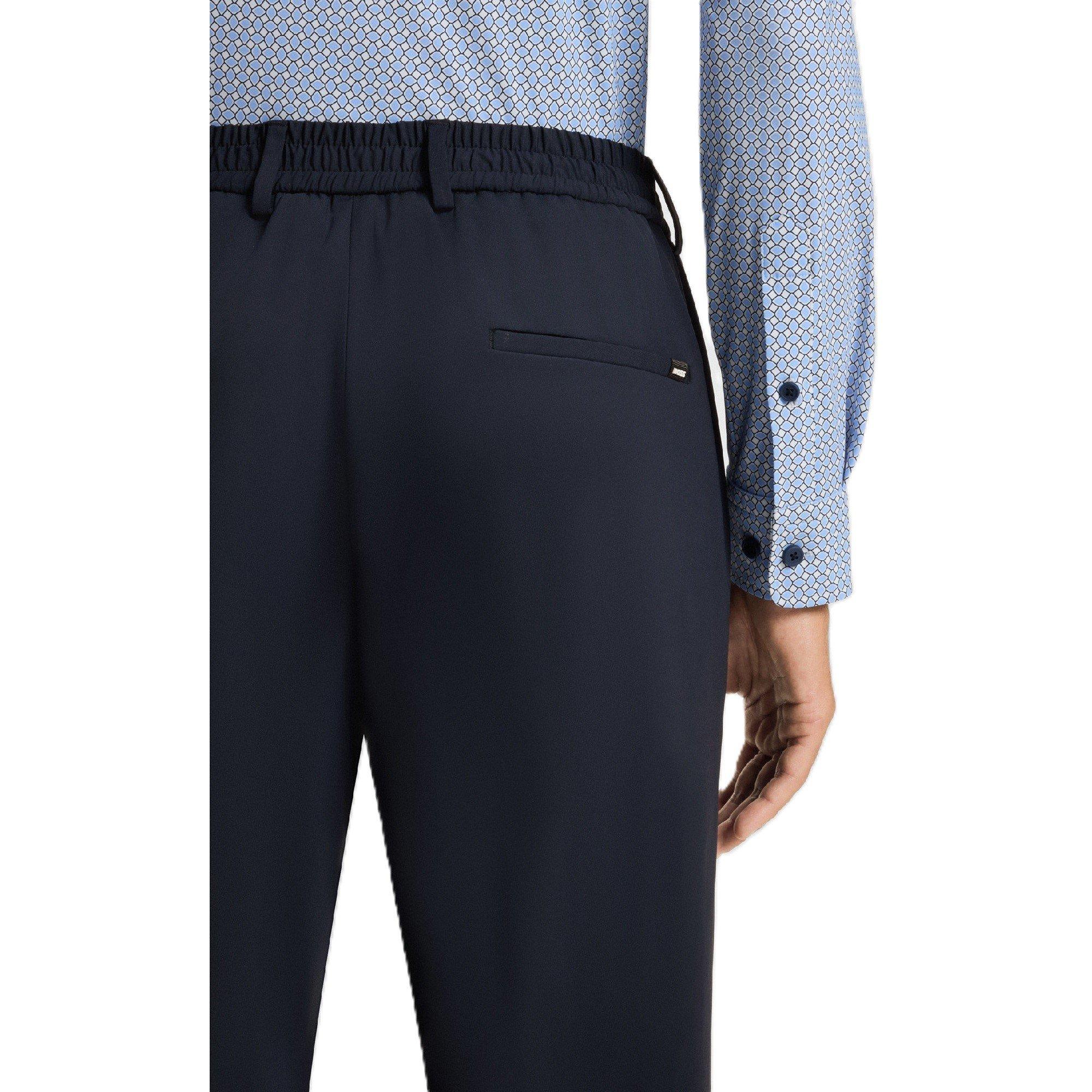 Dark Blue - Boss - P-Geniusj-Rds-Wg-233 10245125 Straight Leg Trousers Mens - 3