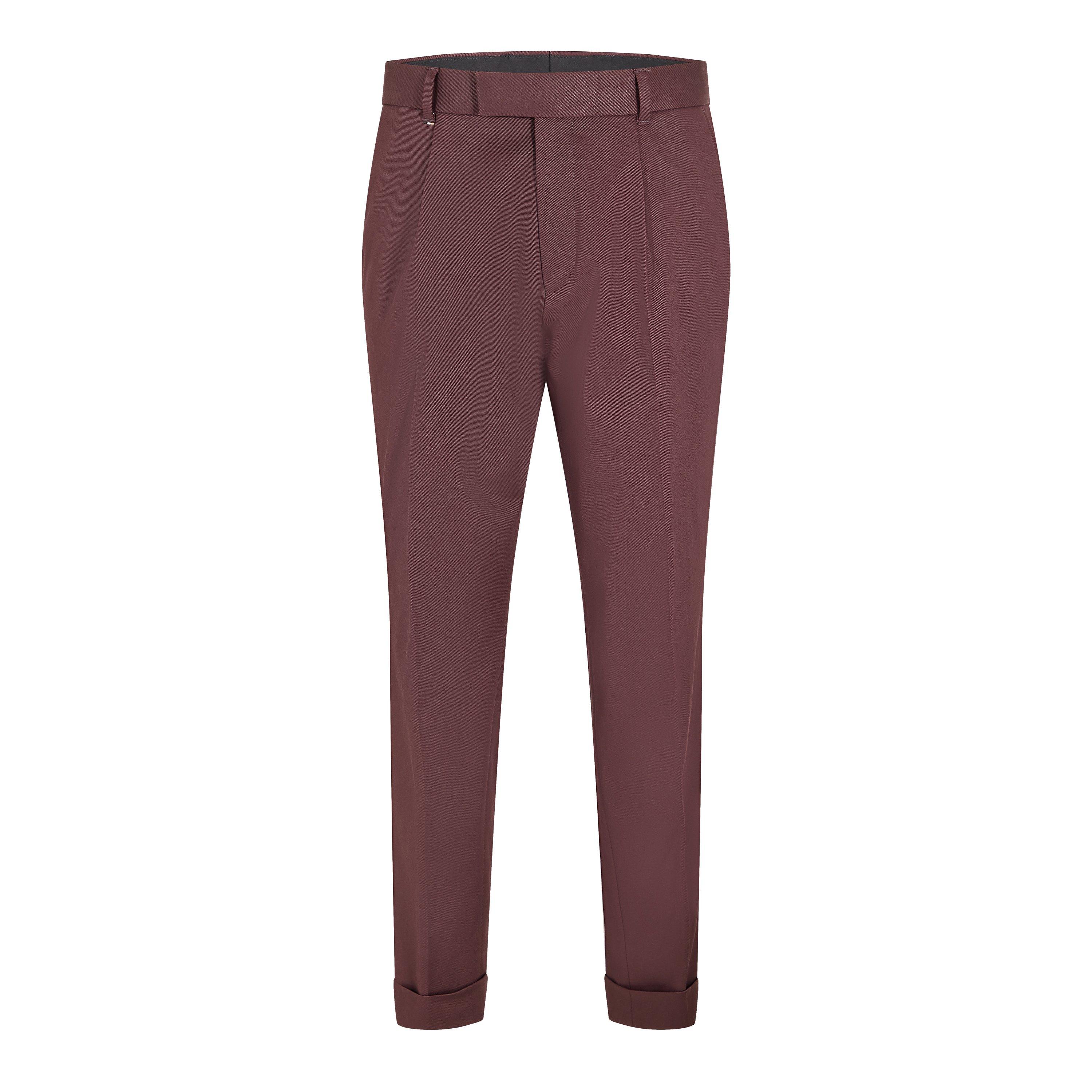 Open Red - Boss - Men's C Pepe Pl Straight Leg Trousers - 1