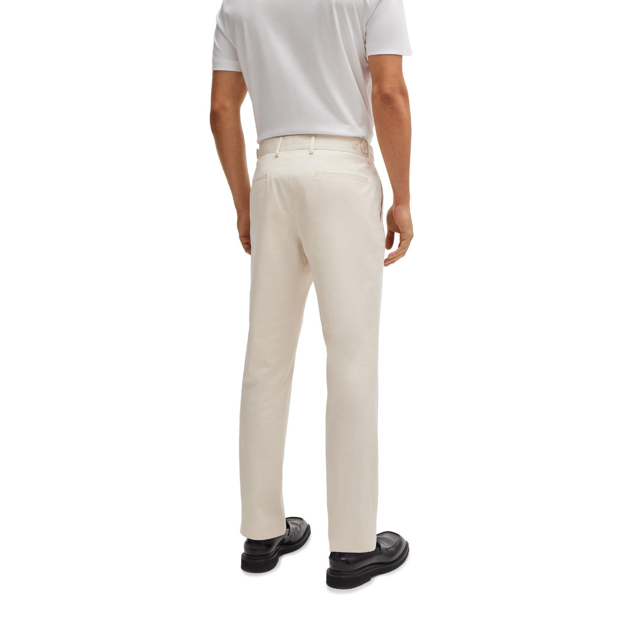 Open White - Boss - C-Genius-Dtl-243f 10261959 01 Straight Leg Trousers Mens - 2