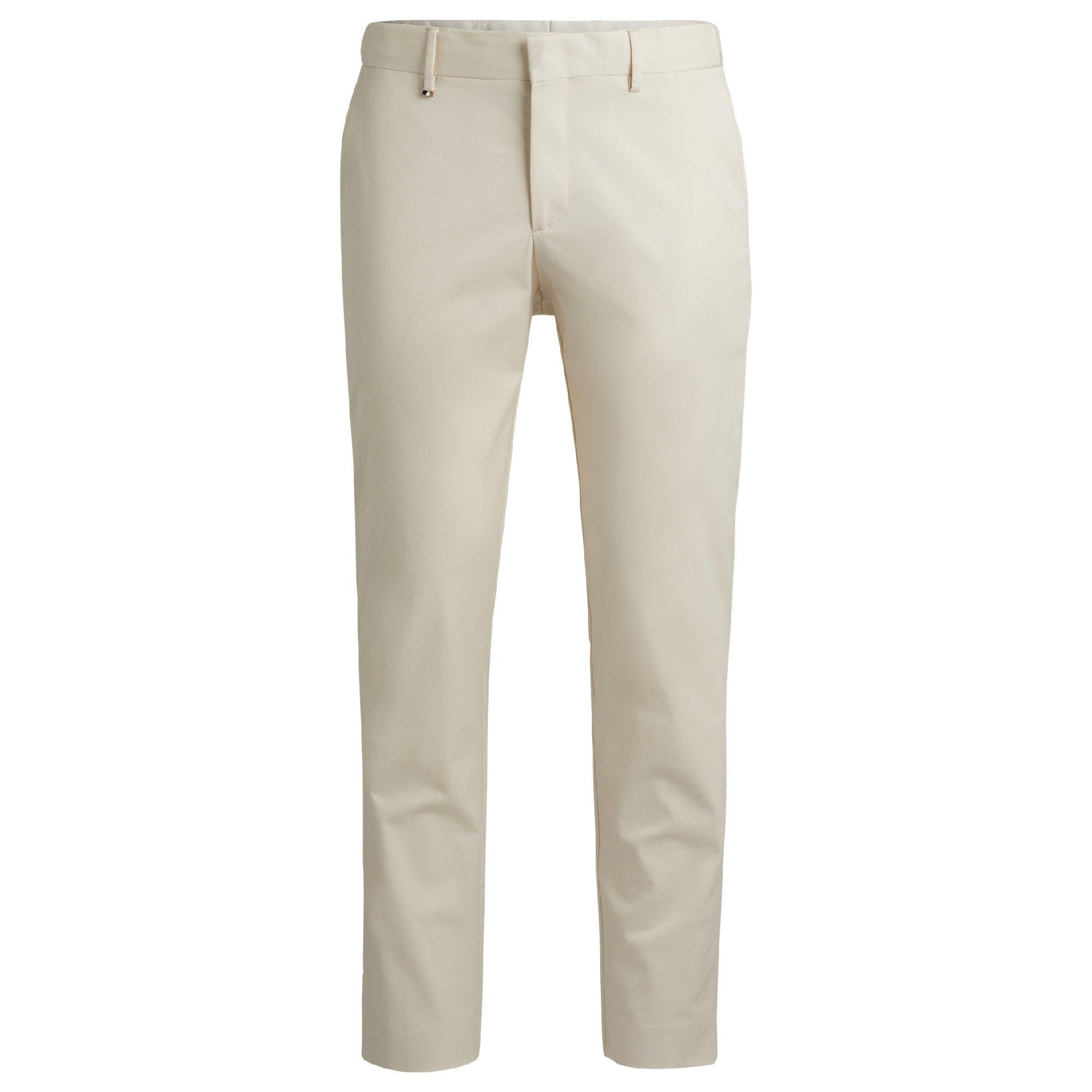 Open White - Boss - C-Genius-Dtl-243f 10261959 01 Straight Leg Trousers Mens - 4