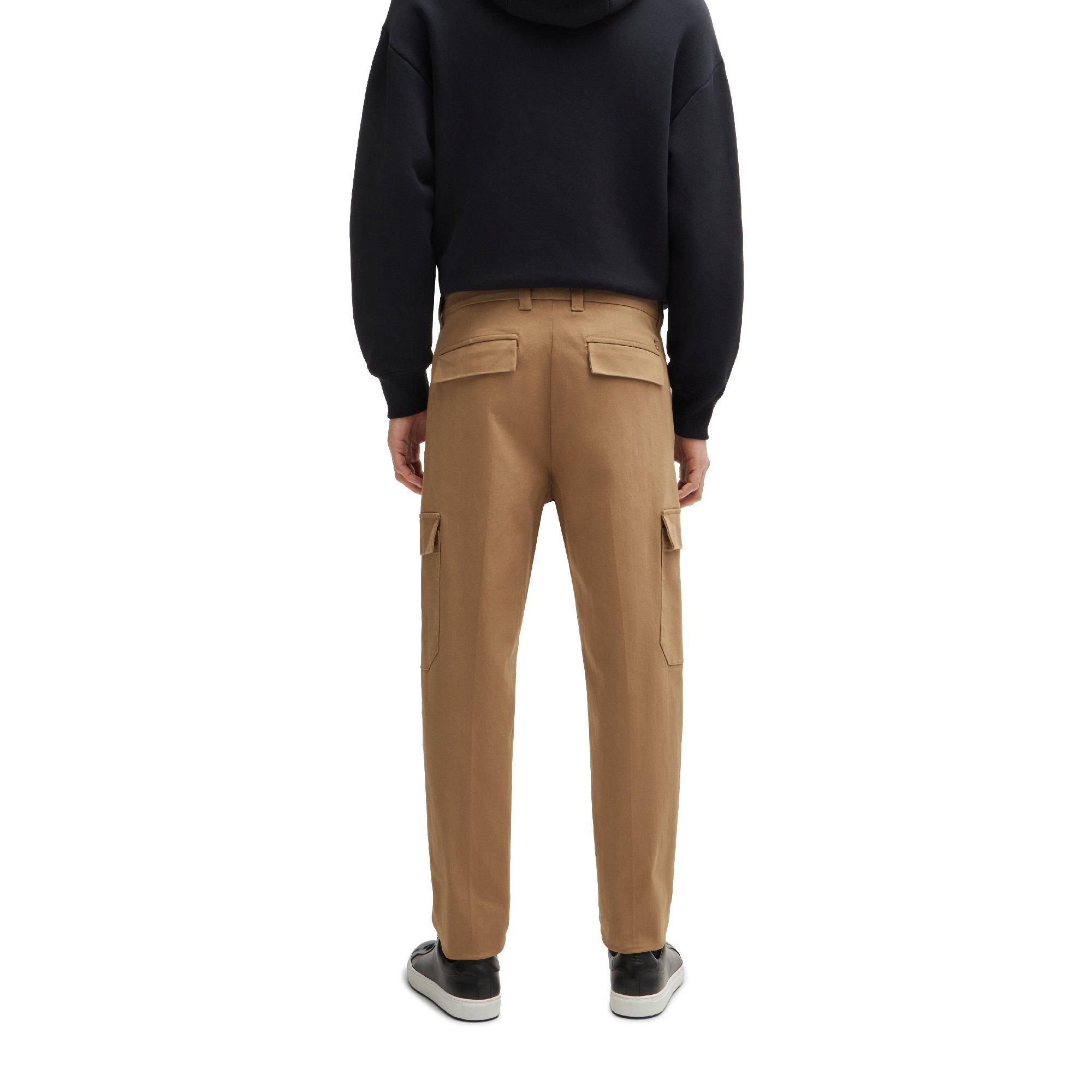 Open Beige - Boss - C-Perin-Cargo-Pl-Tu 10261356 0 Straight Leg Trousers Mens - 2