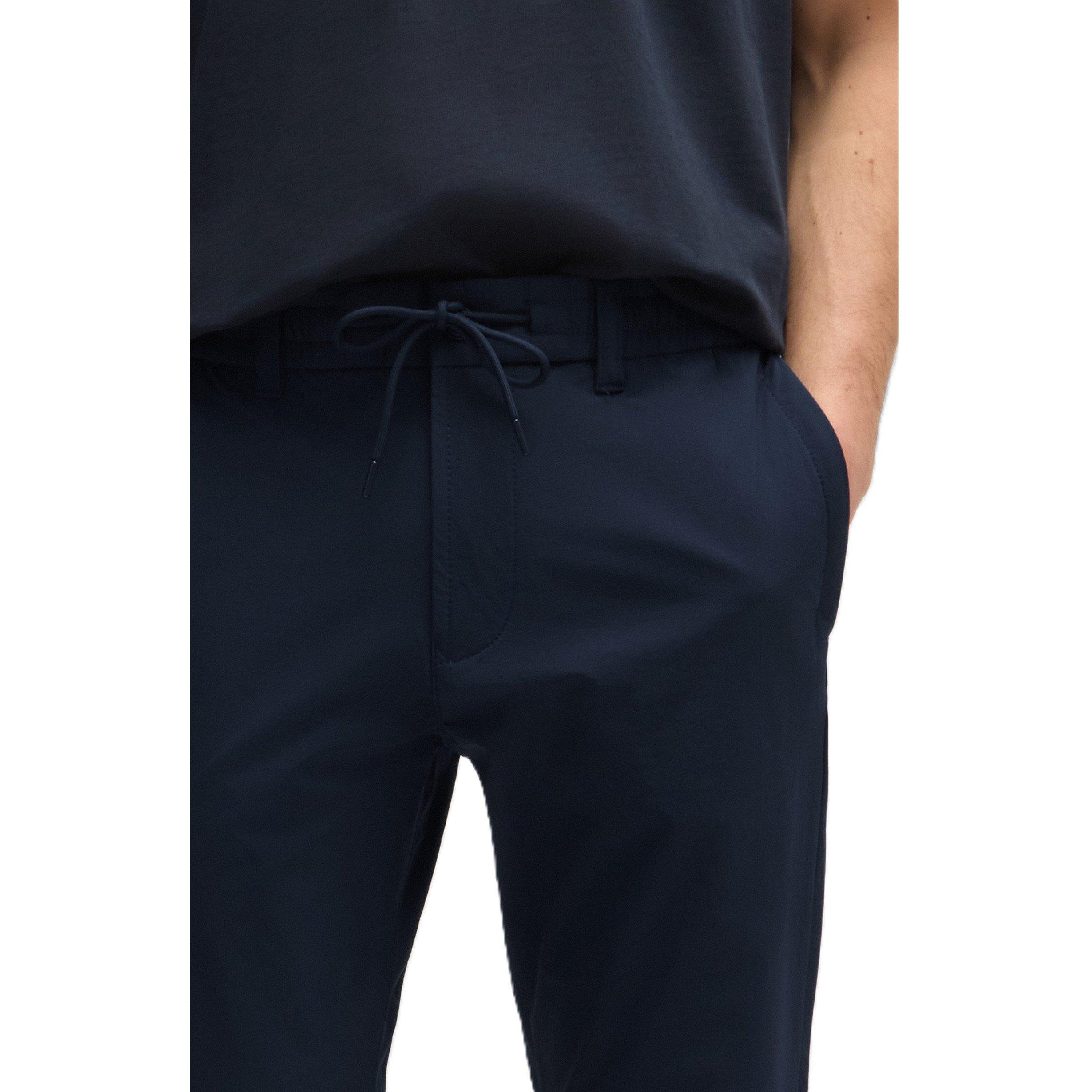 Dark Blue - Boss - Chino-Tapered-Ds-3 10262577 01 Straight Leg Trousers Mens - 3