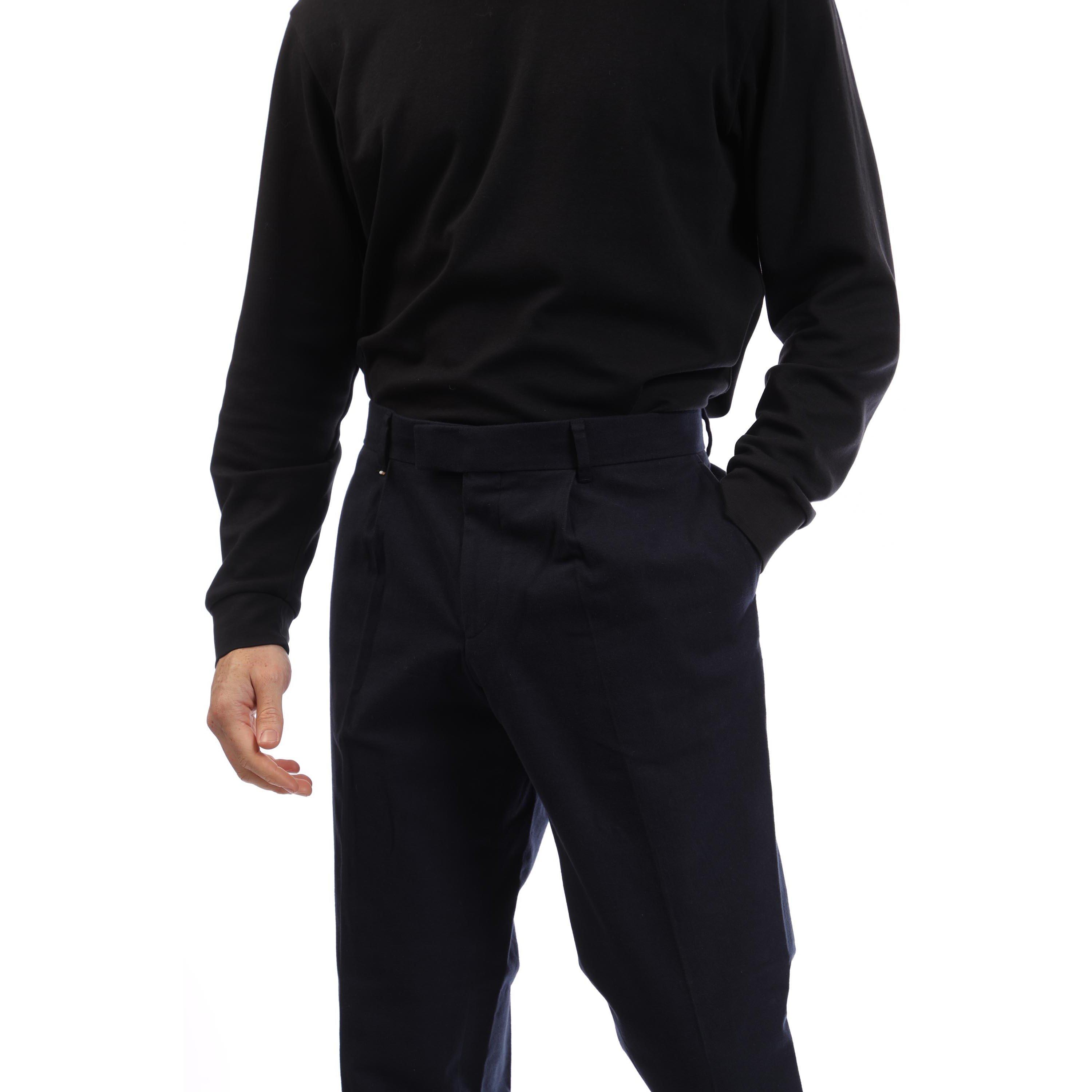 Black - Boss - C-Perin-Cw 10262990 01 Straight Leg Trousers Mens - 3